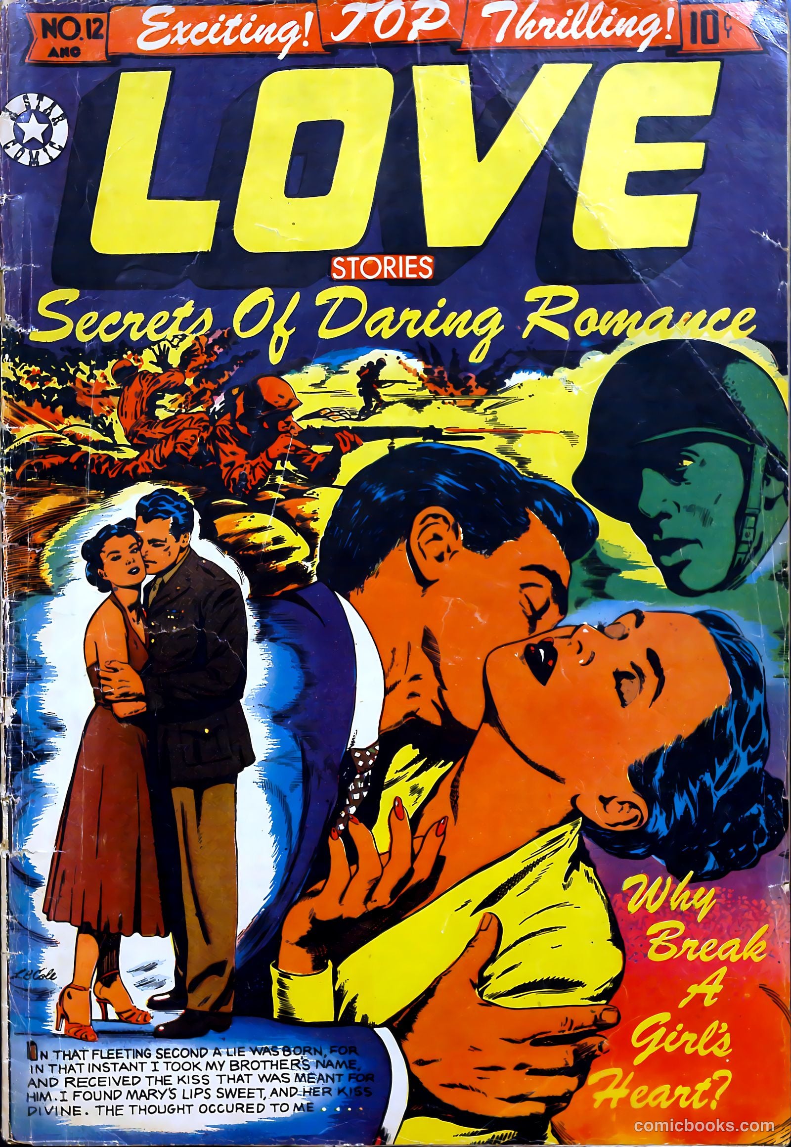Top Love Stories #12 (1953) — page 3 of 39