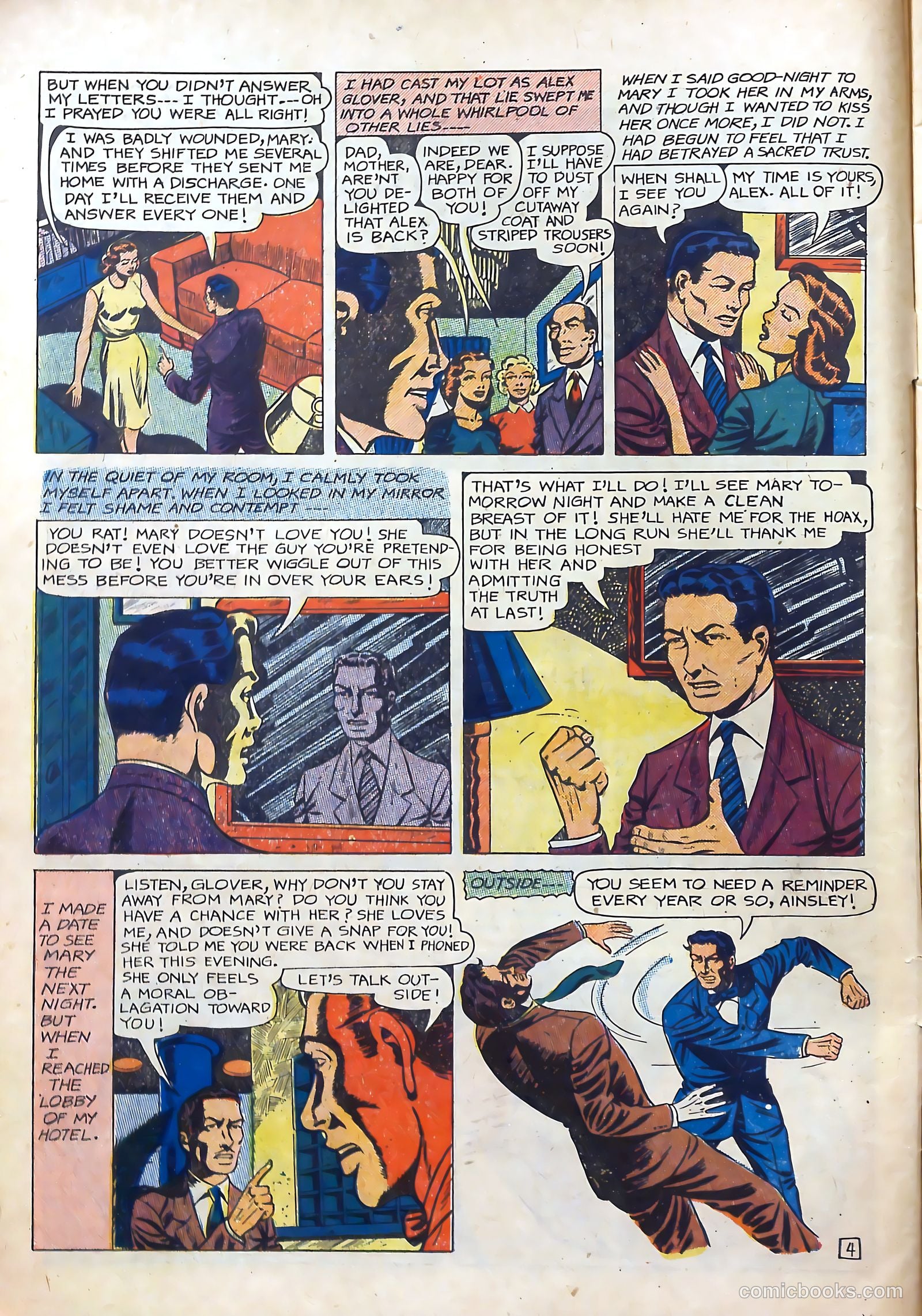 Top Love Stories #12 (1953) — page 8 of 39