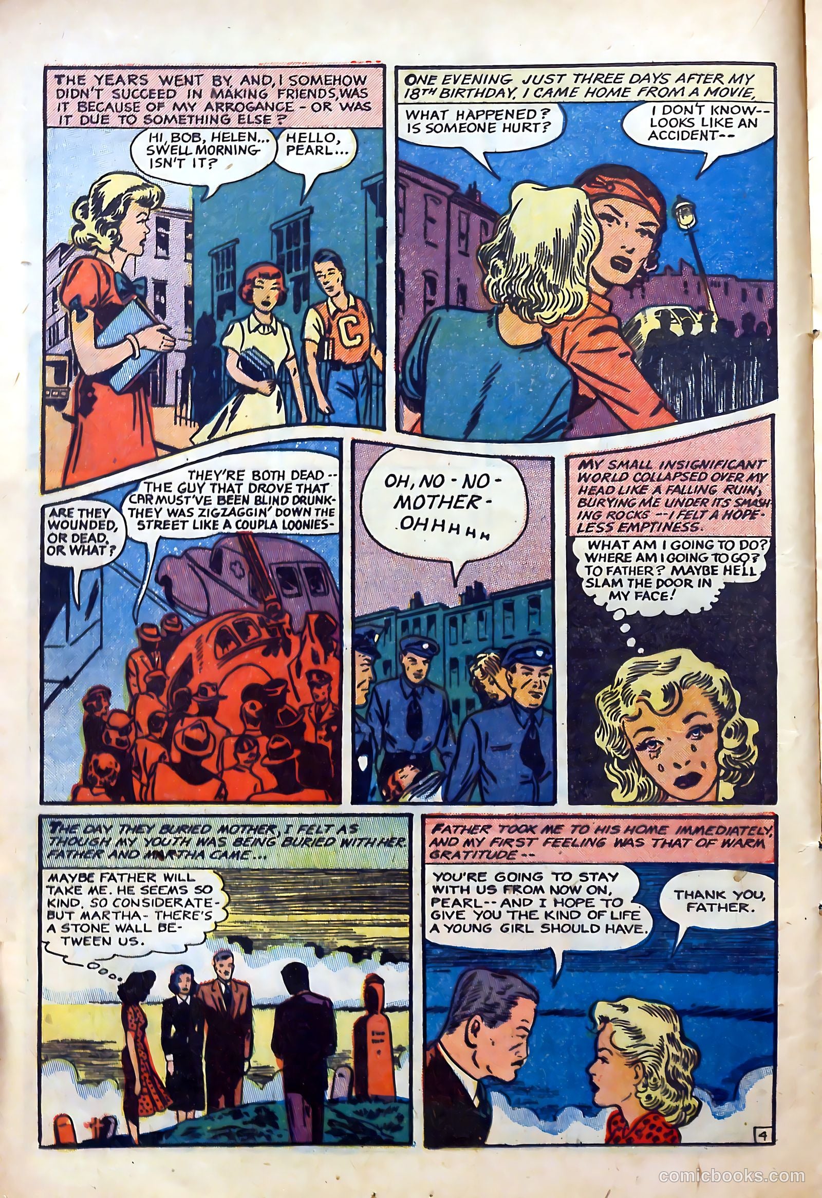 Top Love Stories #12 (1953) — page 18 of 39