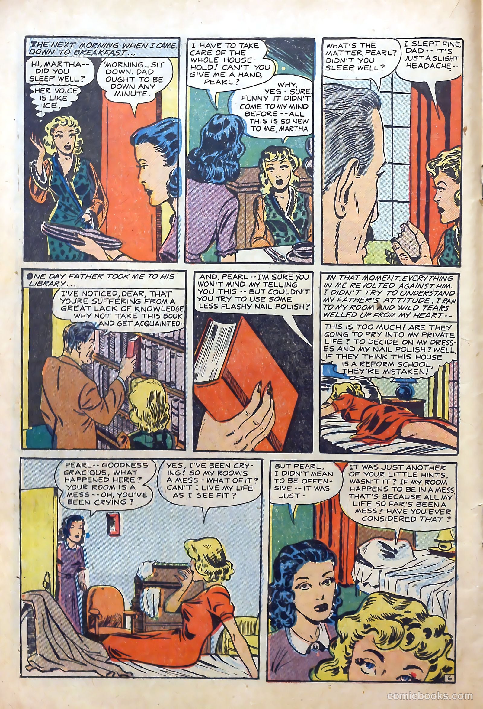 Top Love Stories #12 (1953) — page 20 of 39