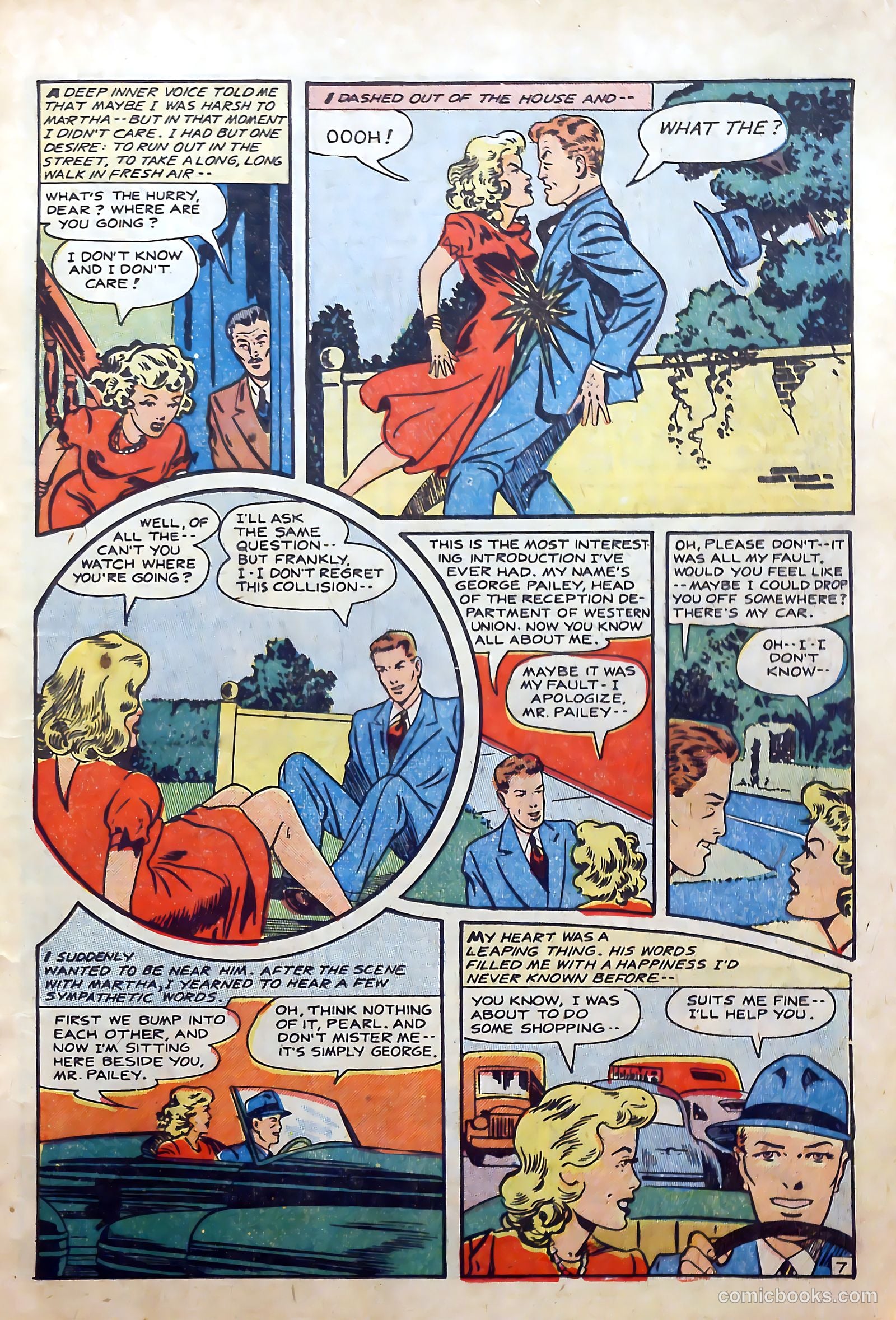 Top Love Stories #12 (1953) — page 21 of 39