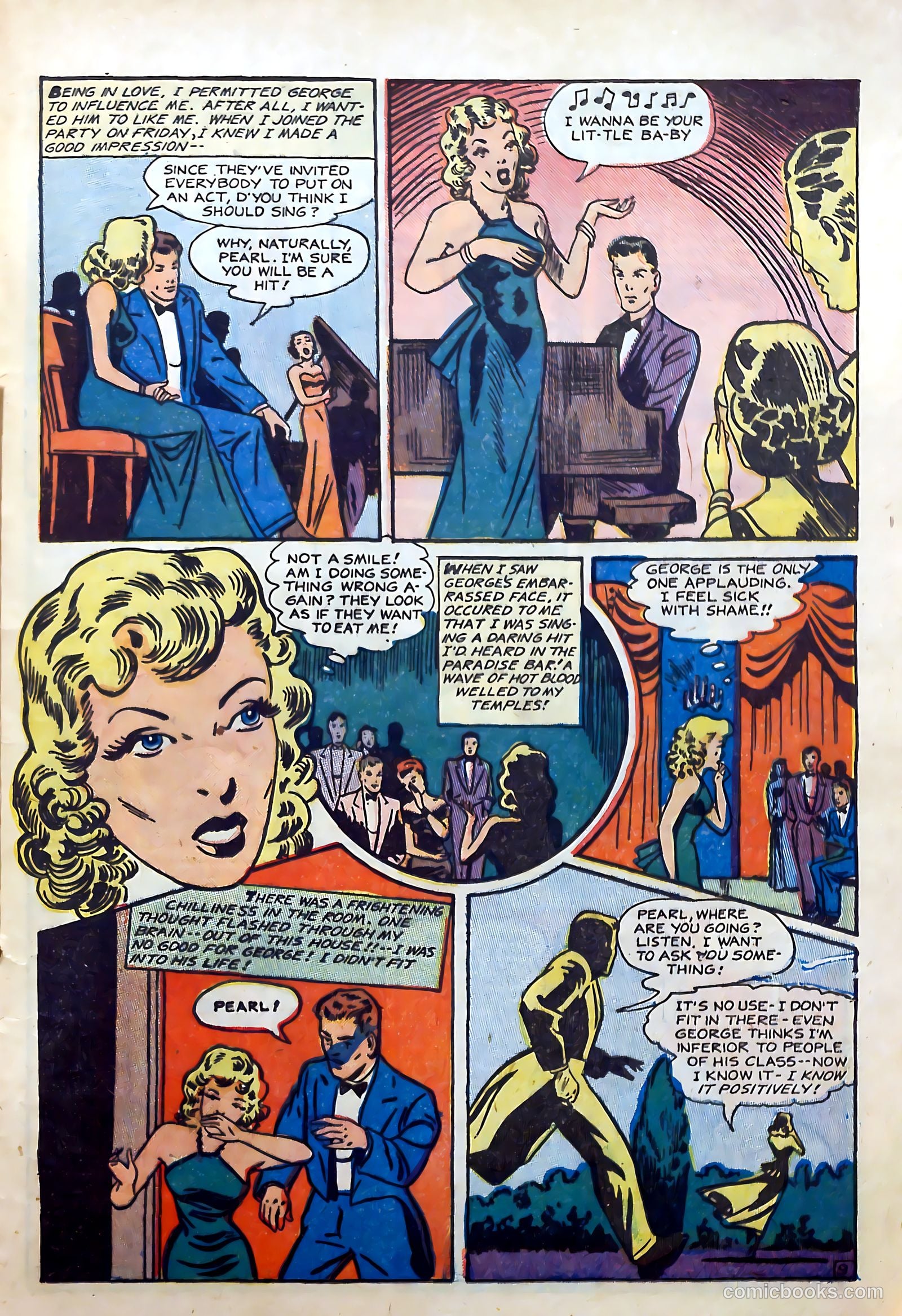 Top Love Stories #12 (1953) — page 23 of 39