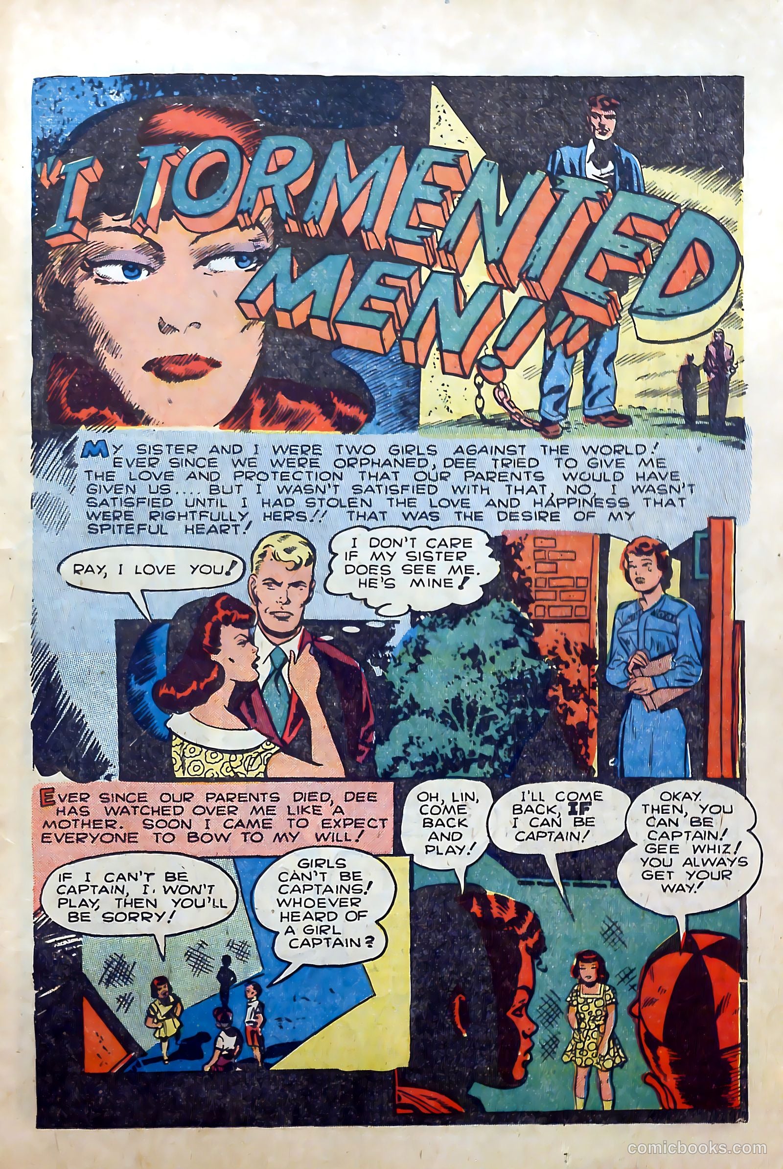 Top Love Stories #12 (1953) — page 25 of 39