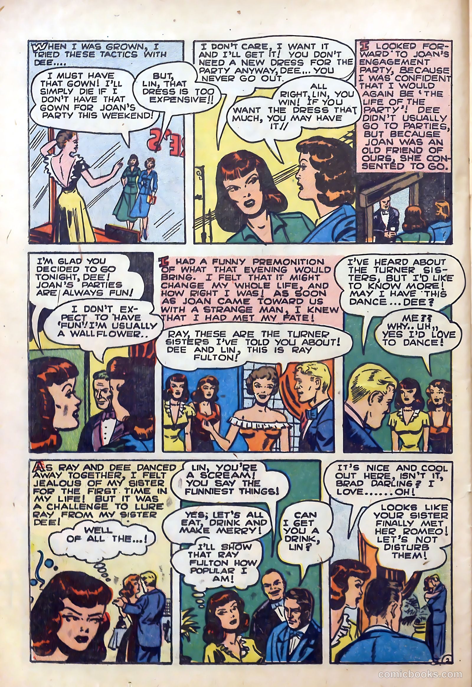 Top Love Stories #12 (1953) — page 26 of 39