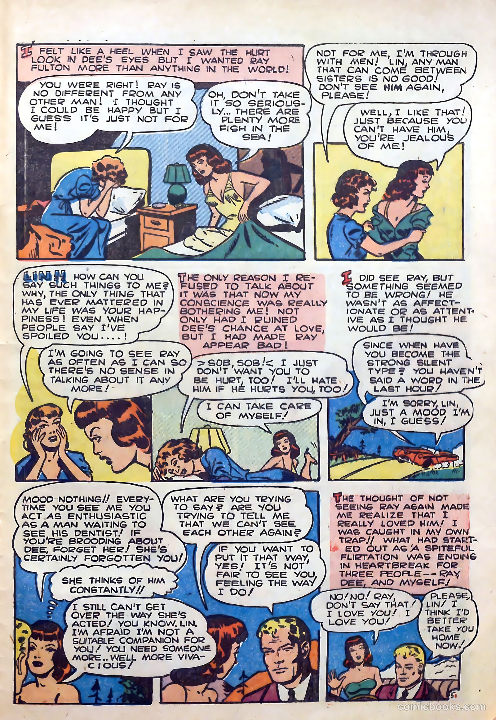 Top Love Stories #12 (1953) — page 31 of 39