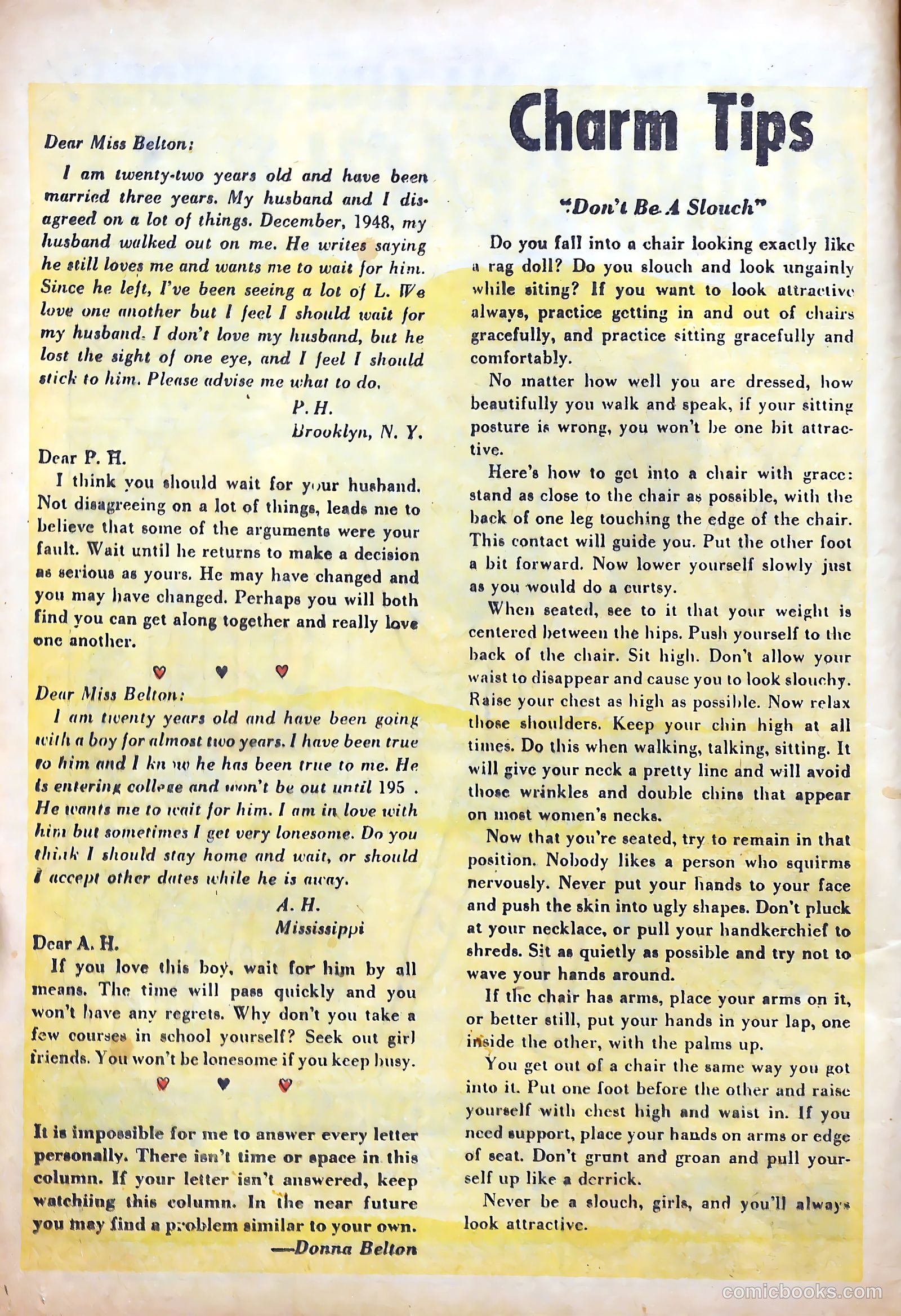 Top Love Stories #14 (1953) — page 12 of 37