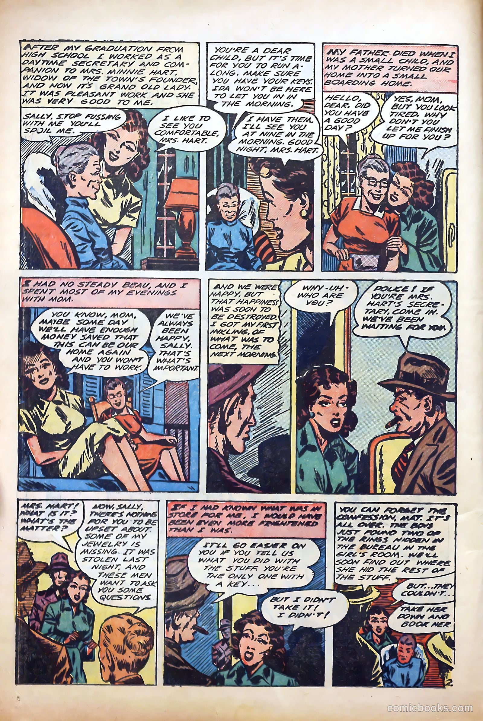Top Love Stories #14 (1953) — page 14 of 37