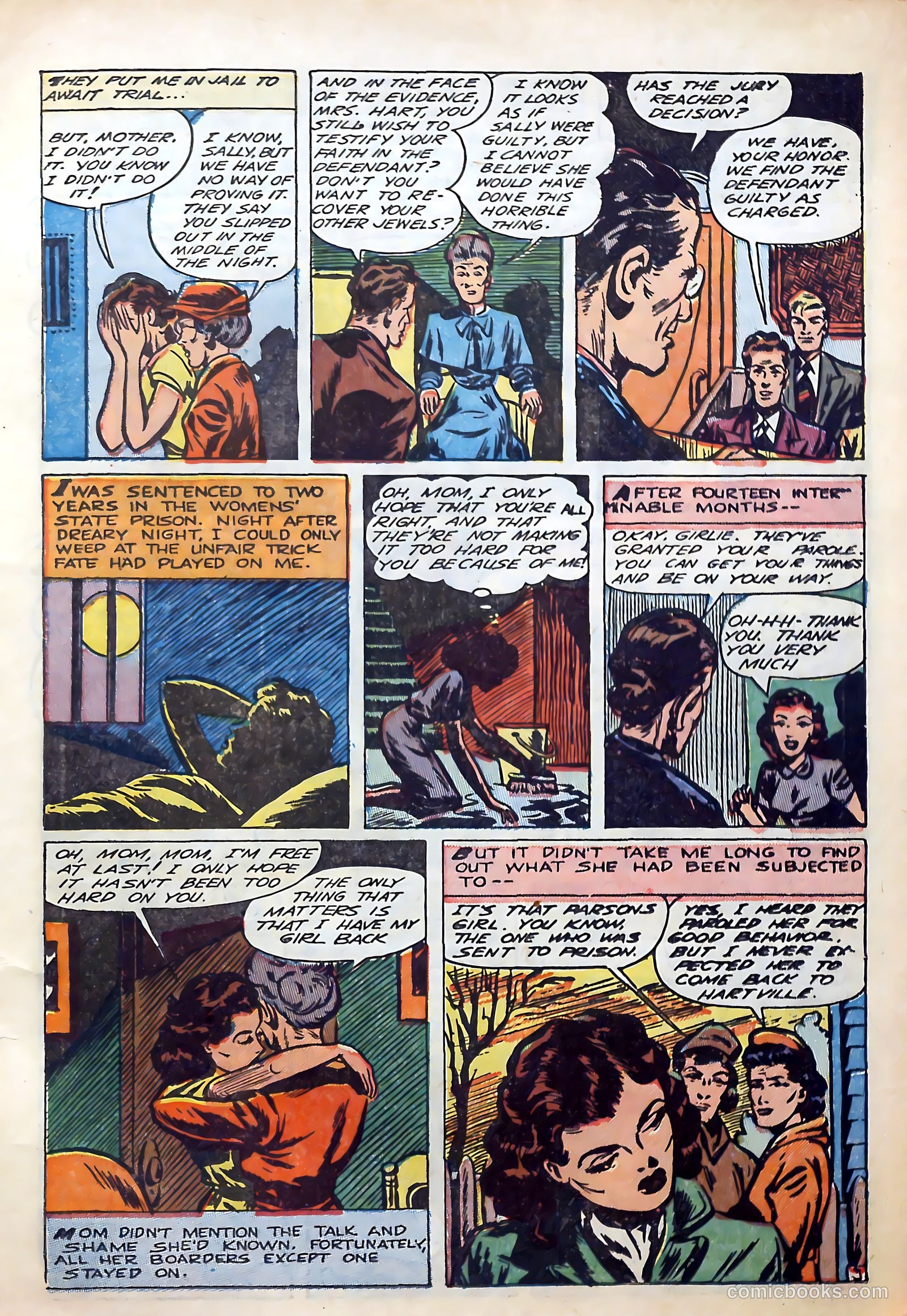 Top Love Stories #14 (1953) — page 15 of 37