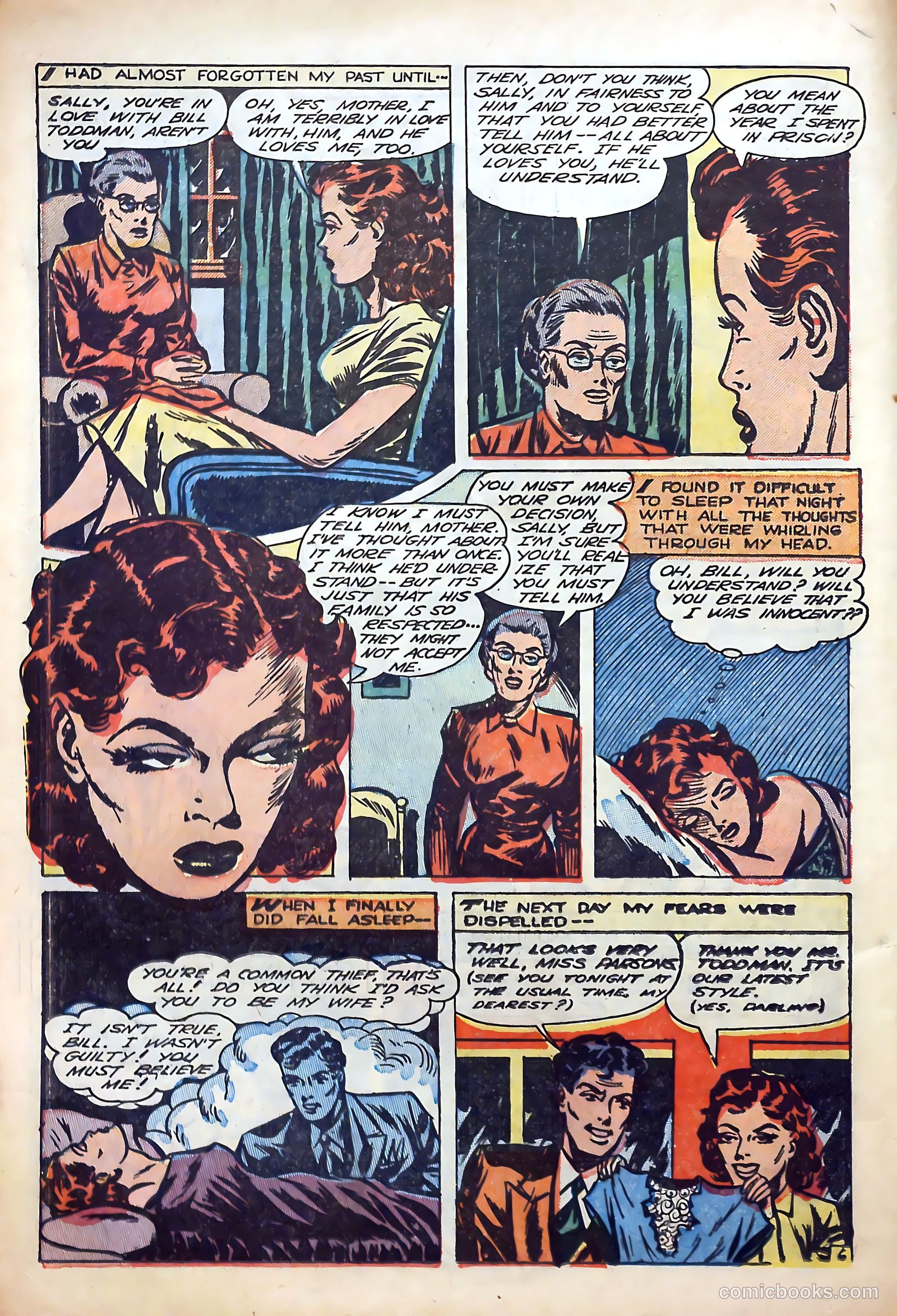 Top Love Stories #14 (1953) — page 18 of 37