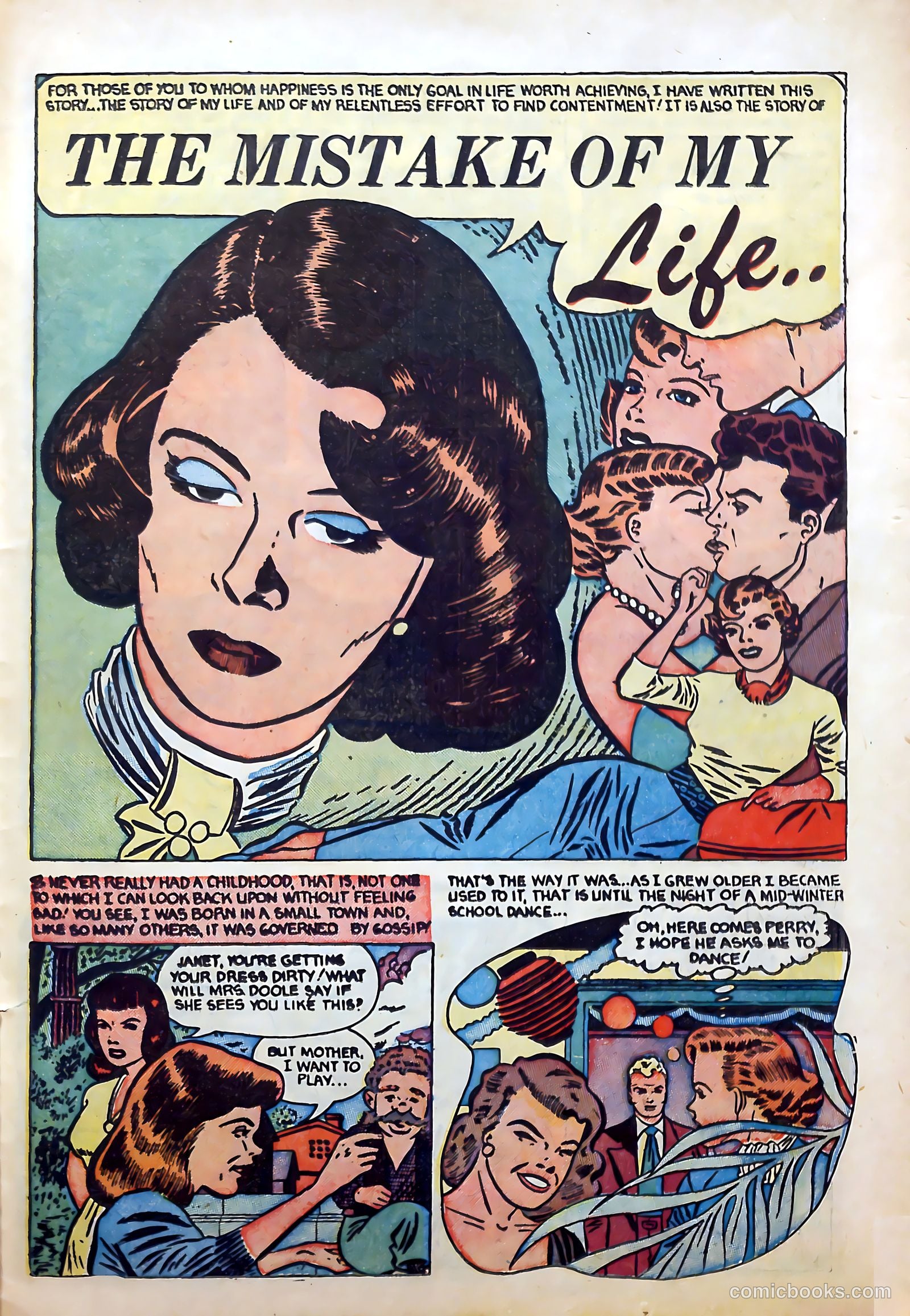 Top Love Stories #14 (1953) — page 23 of 37