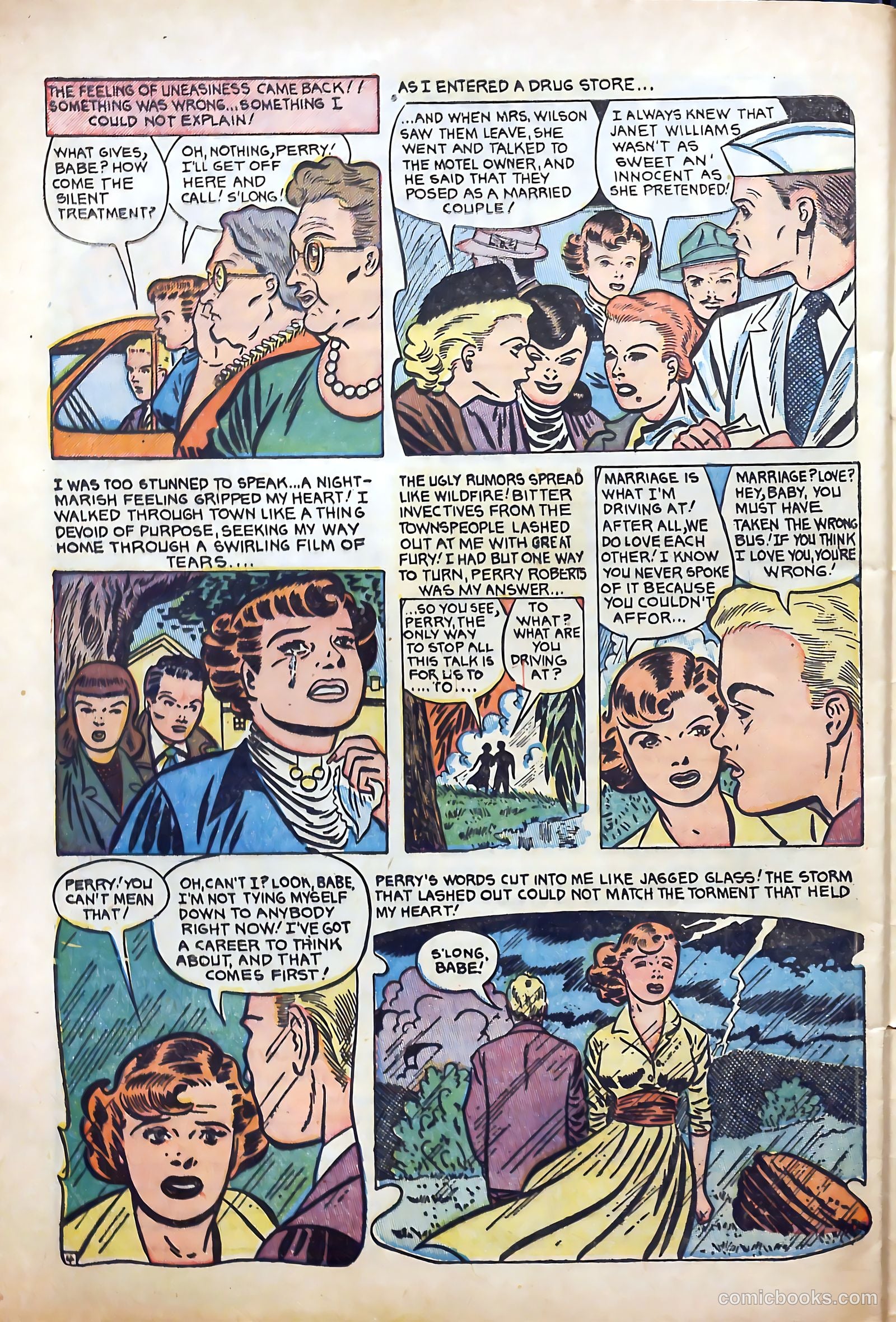 Top Love Stories #14 (1953) — page 28 of 37
