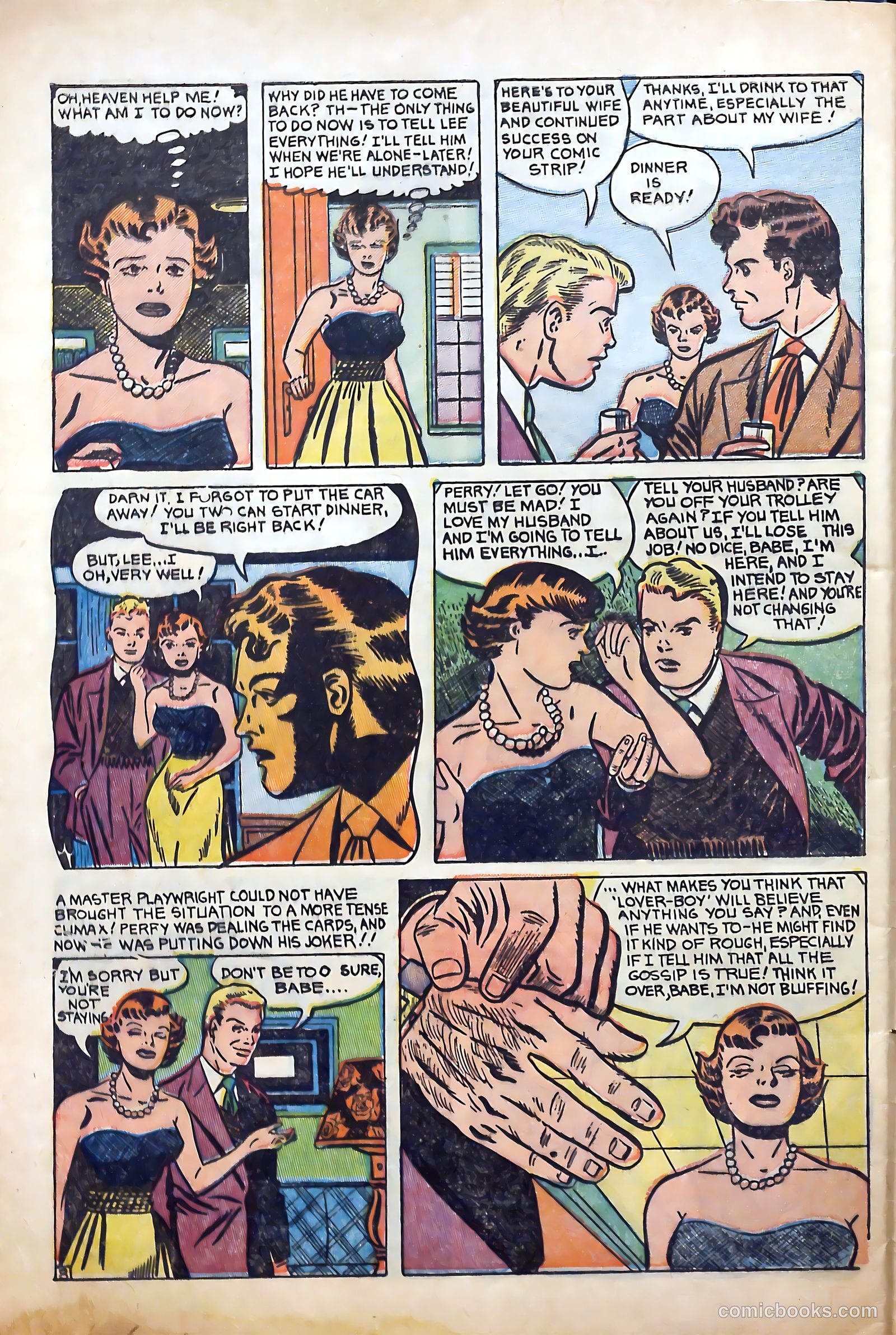 Top Love Stories #14 (1953) — page 32 of 37