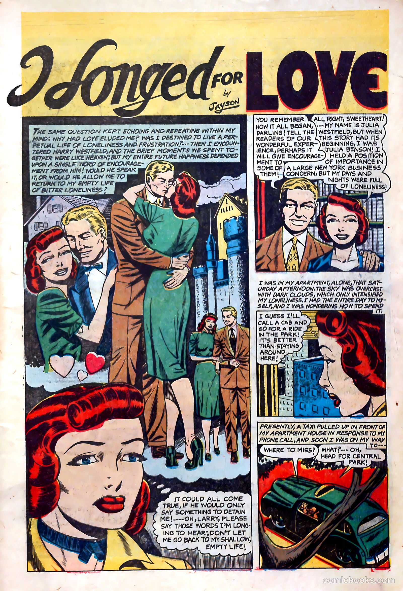 Top Love Stories #15 (1953) — page 3 of 36