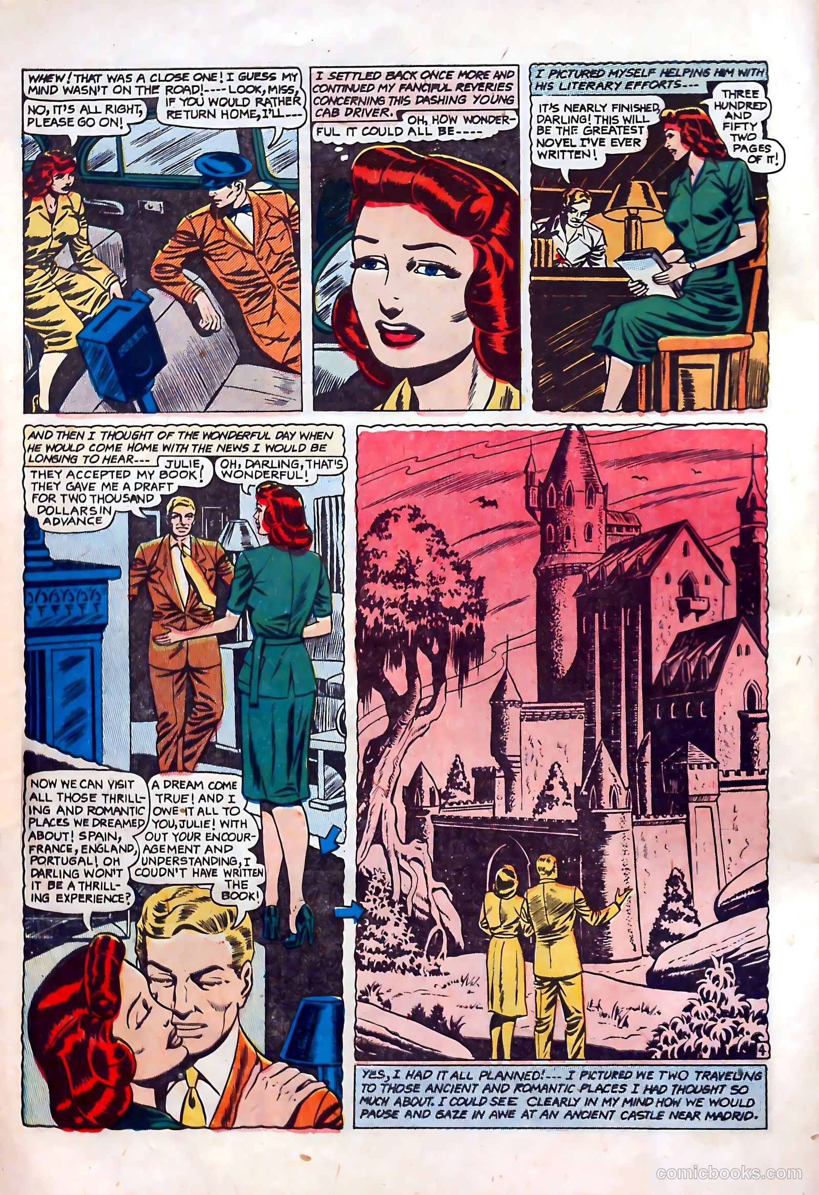 Top Love Stories #15 (1953) — page 6 of 36
