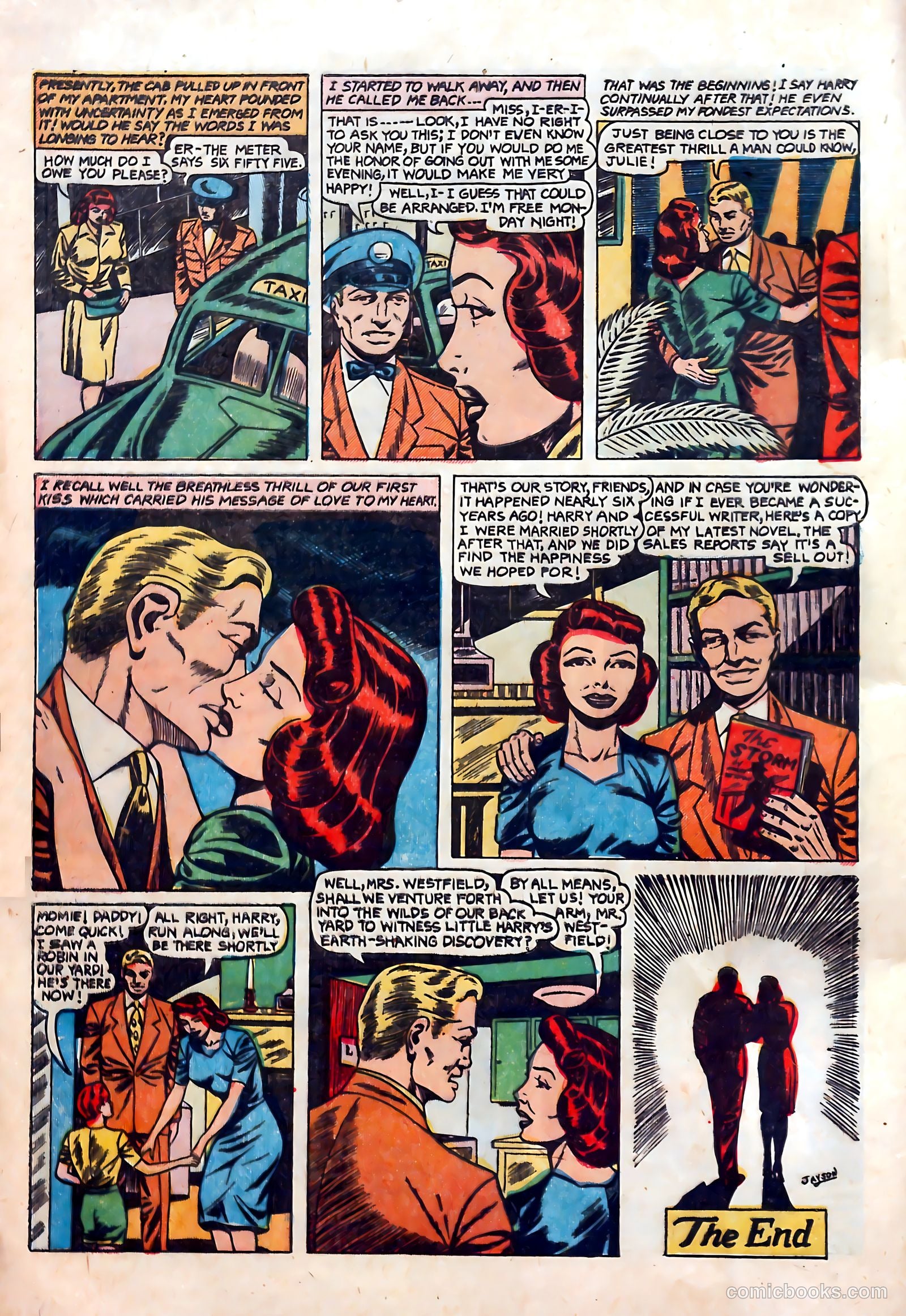 Top Love Stories #15 (1953) — page 8 of 36