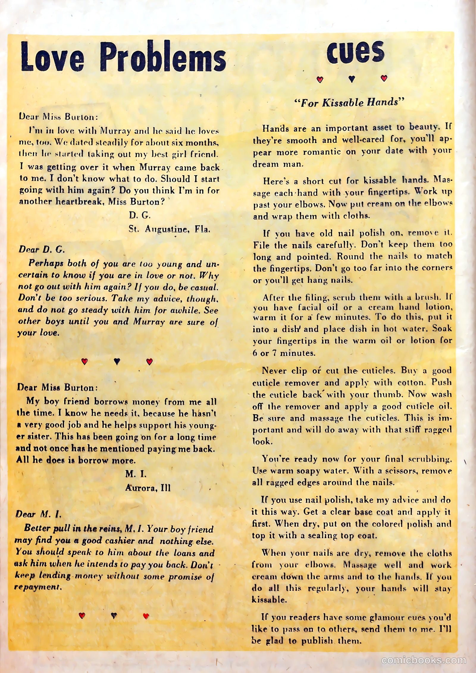 Top Love Stories #15 (1953) — page 12 of 36