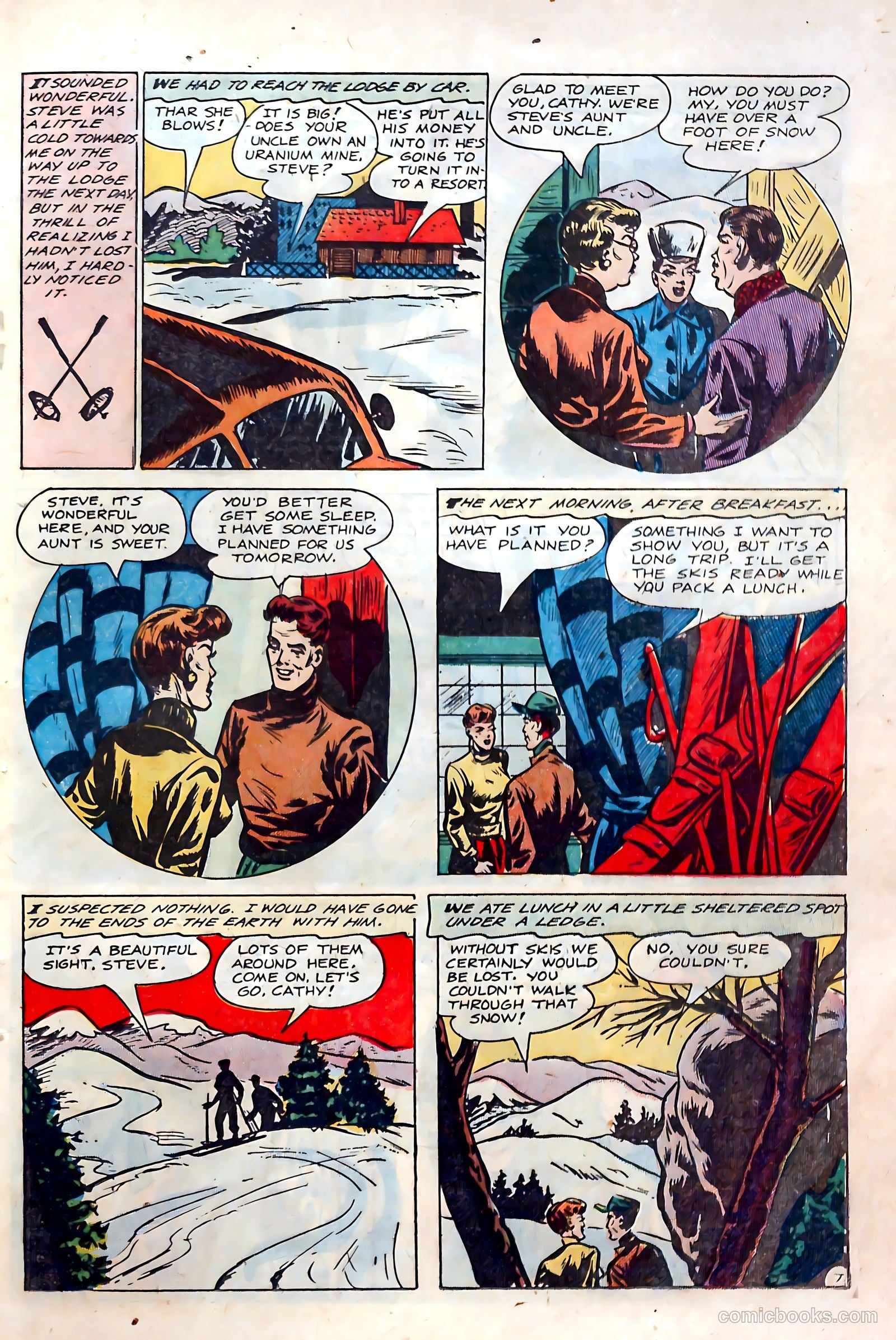 Top Love Stories #15 (1953) — page 19 of 36