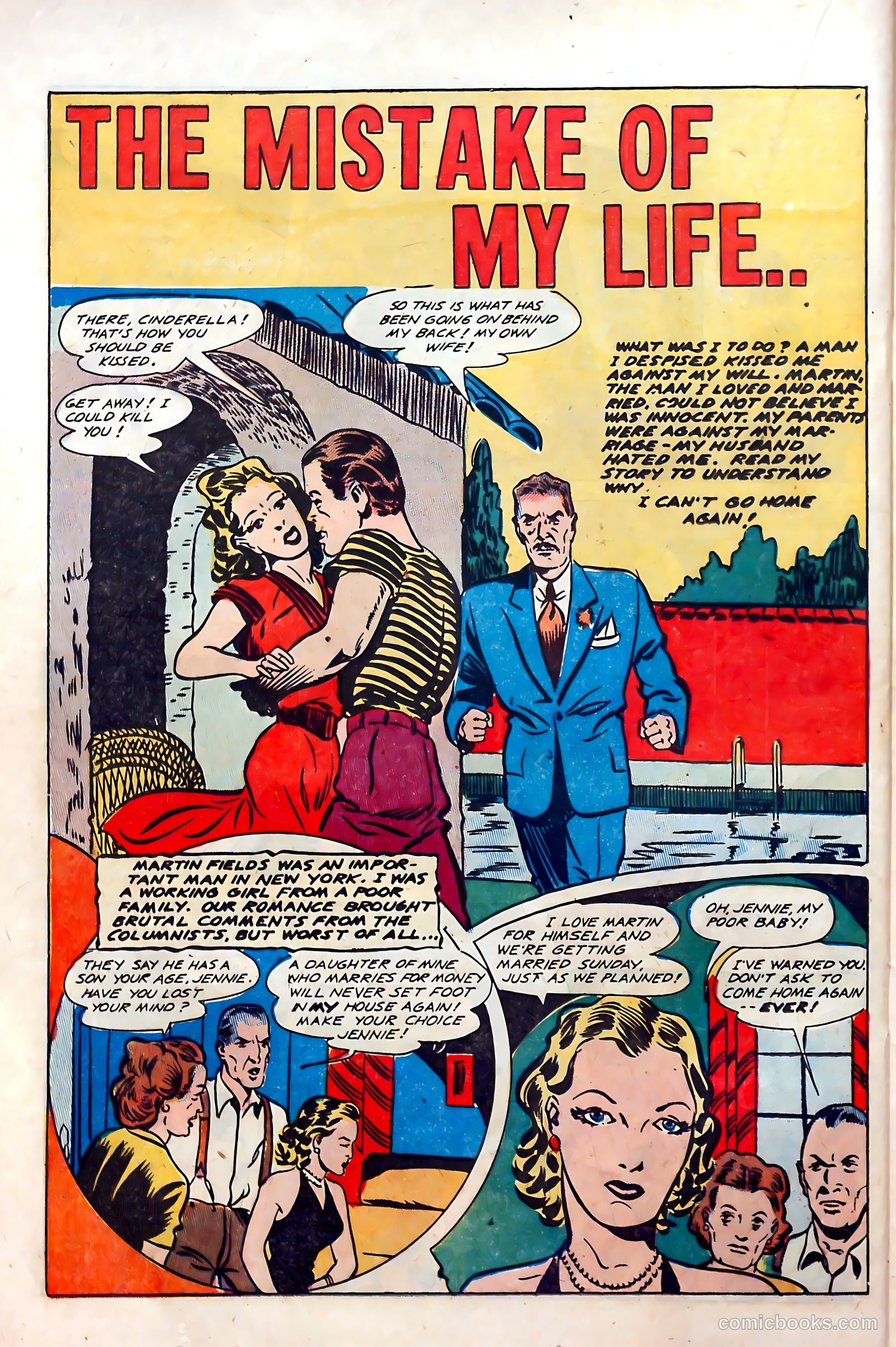 Top Love Stories #15 (1953) — page 22 of 36