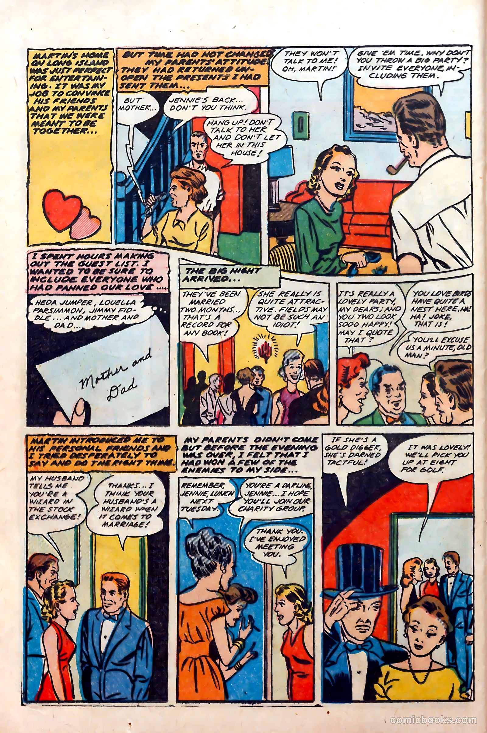 Top Love Stories #15 (1953) — page 24 of 36