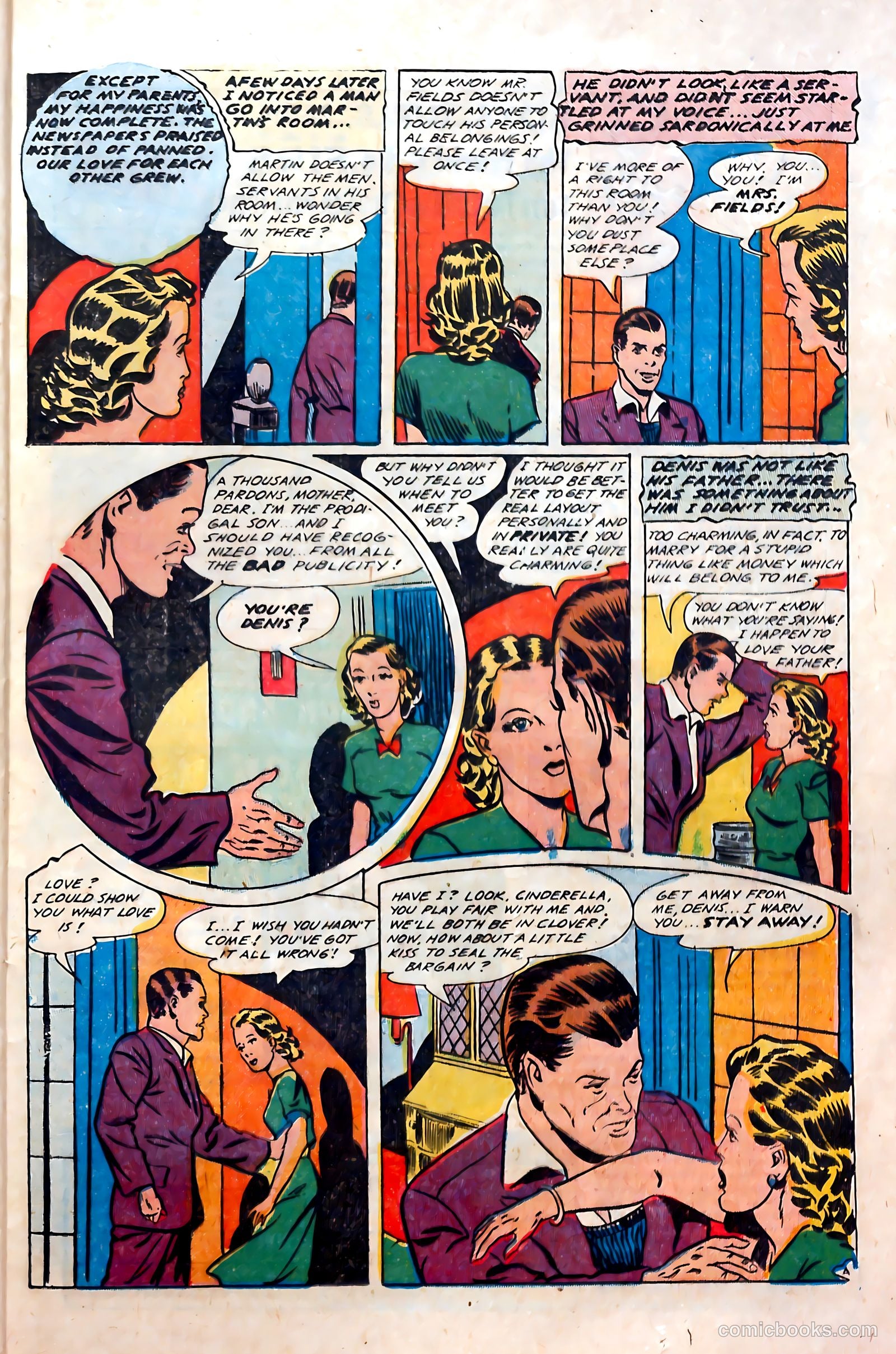 Top Love Stories #15 (1953) — page 25 of 36