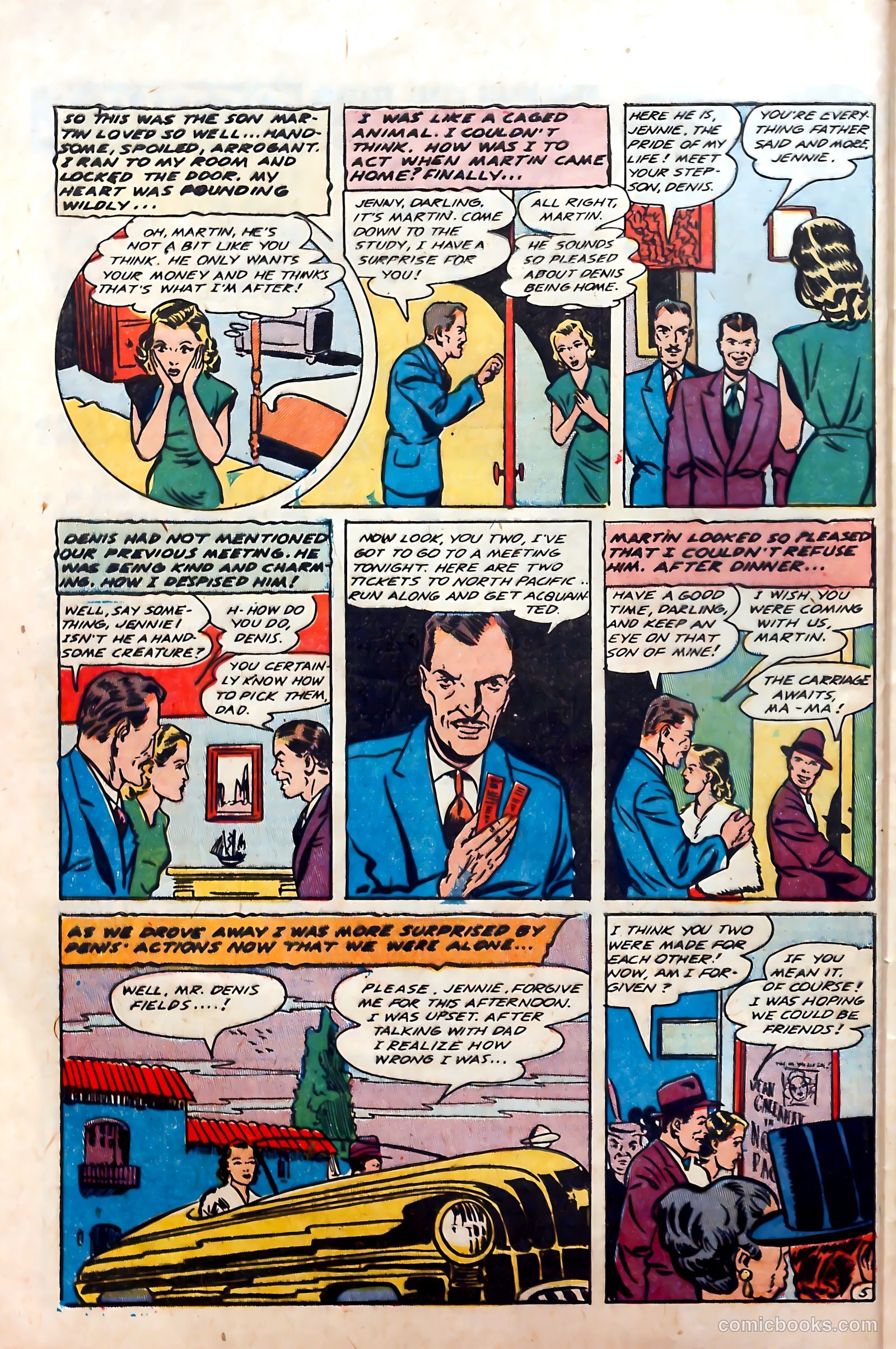 Top Love Stories #15 (1953) — page 28 of 36