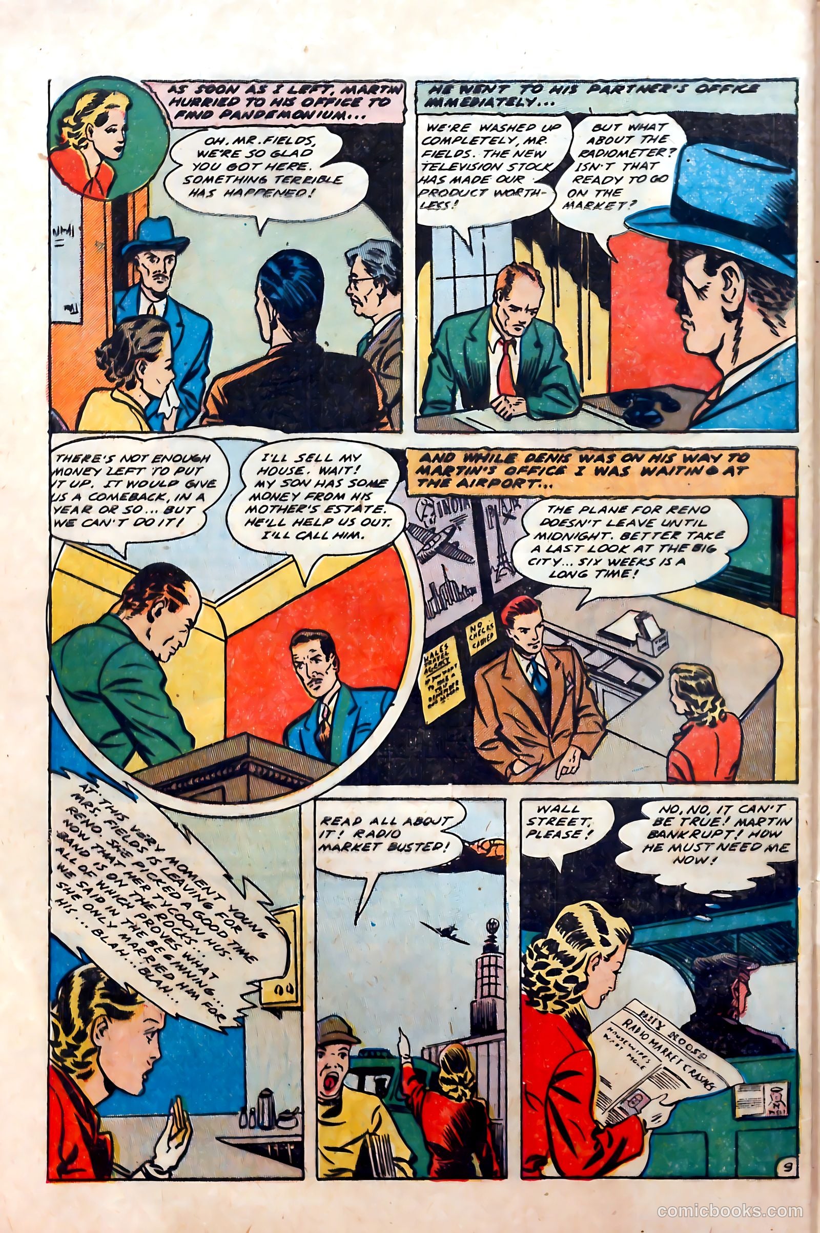 Top Love Stories #15 (1953) — page 32 of 36