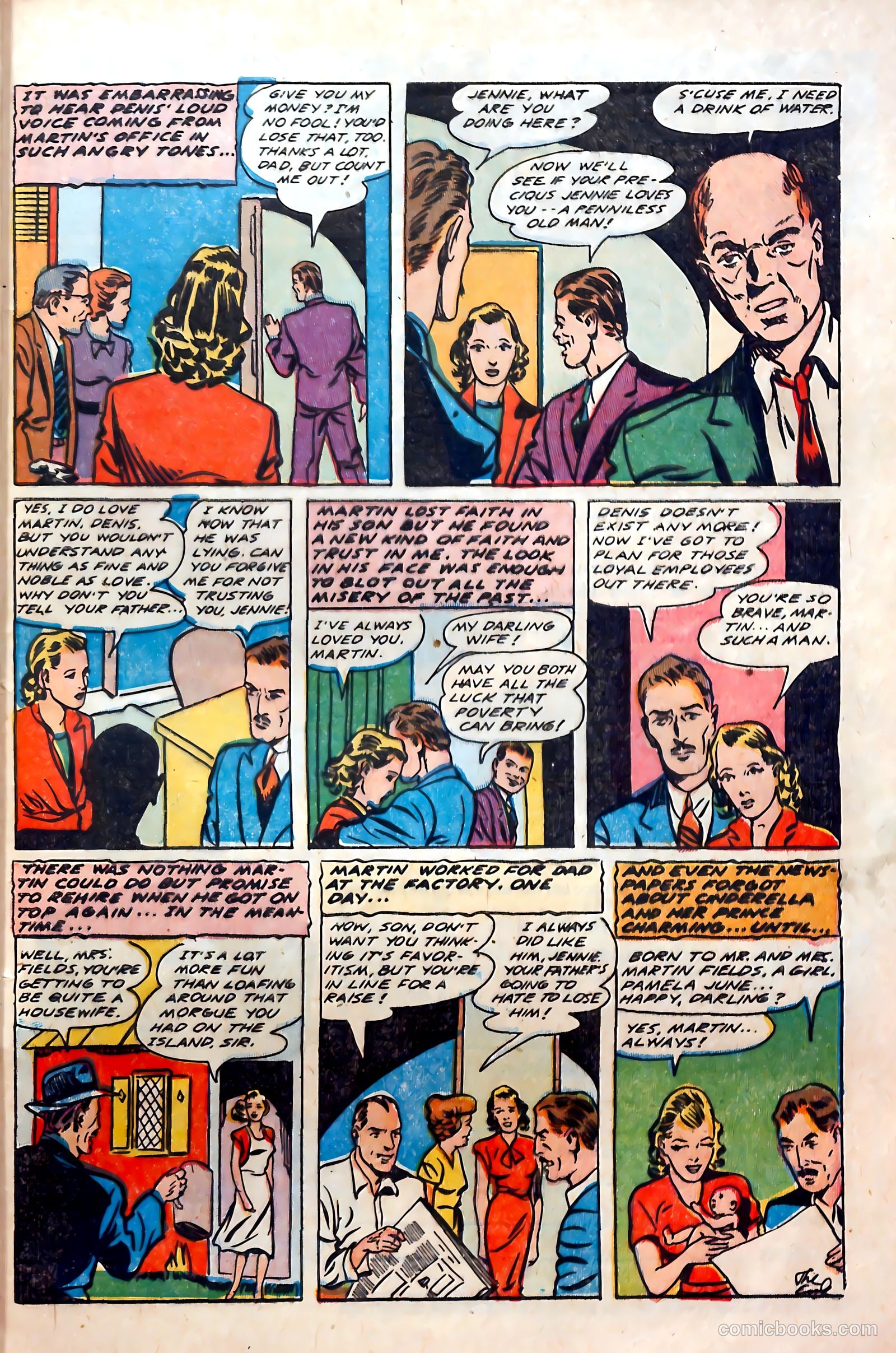 Top Love Stories #15 (1953) — page 33 of 36