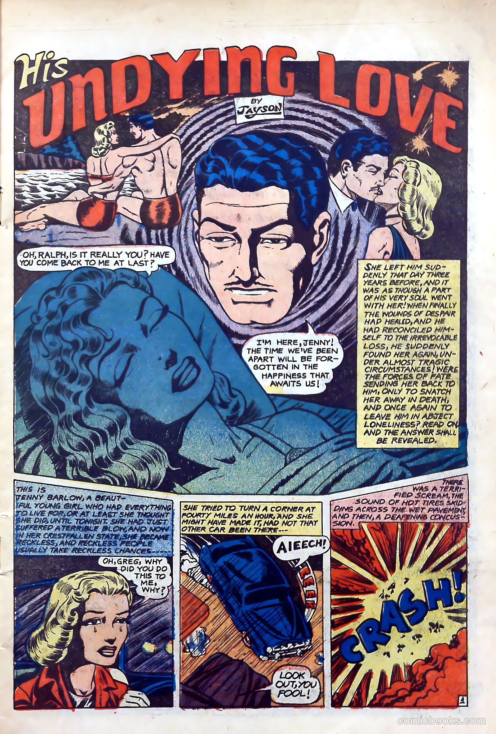 Top Love Stories #16 (1954) — page 3 of 37