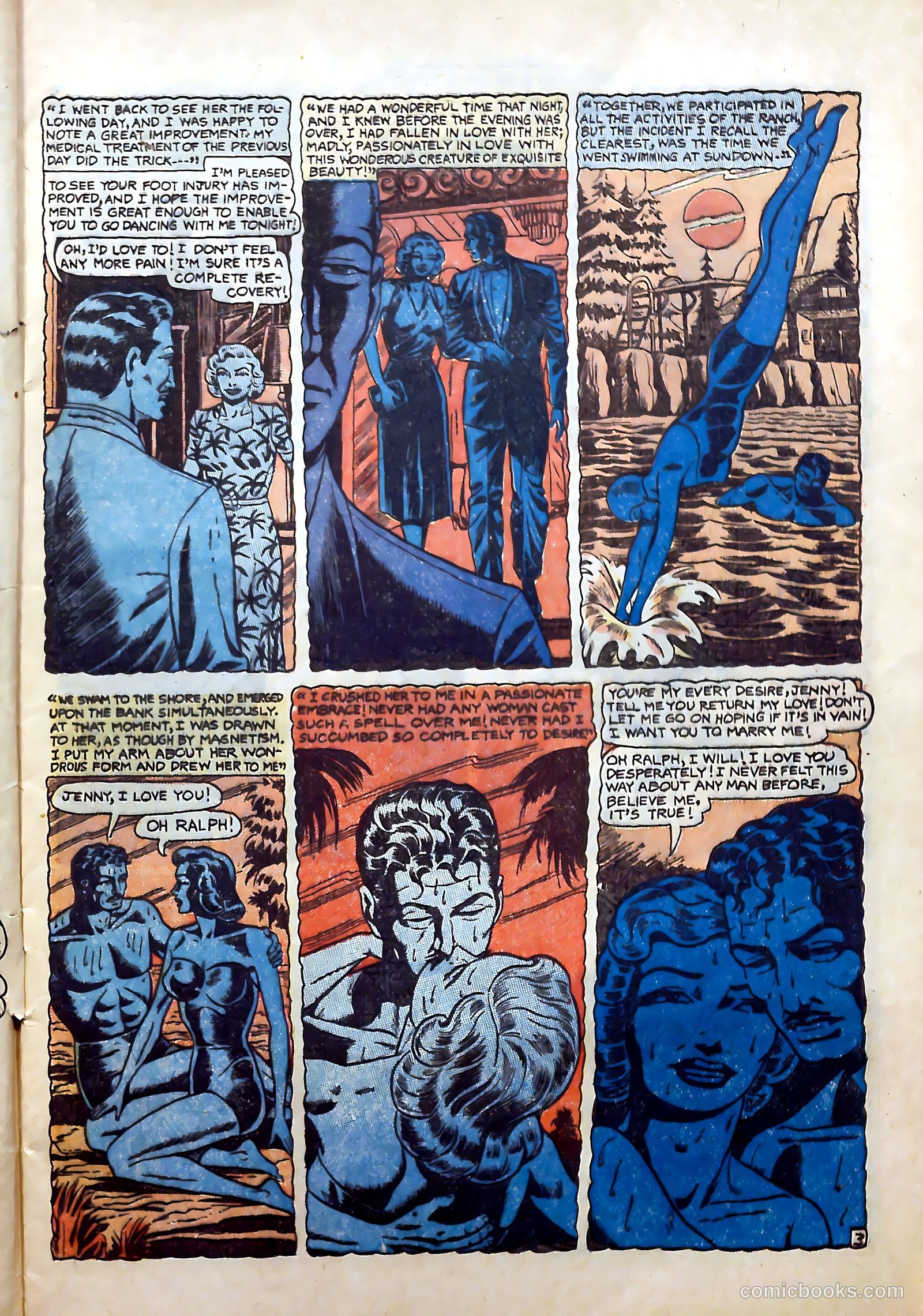 Top Love Stories #16 (1954) — page 5 of 37