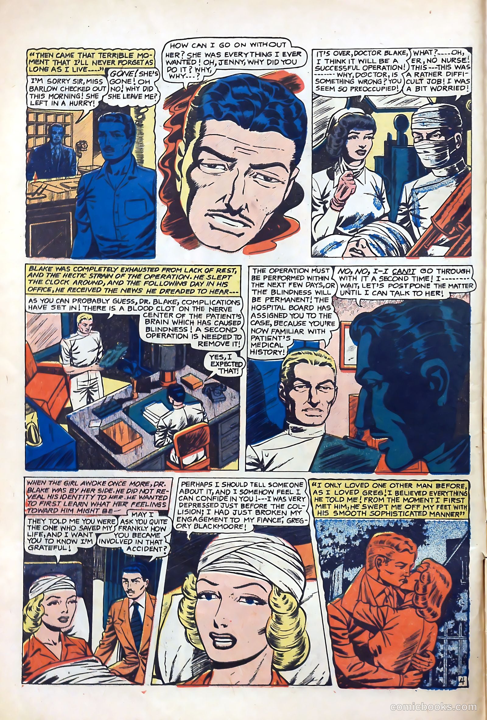 Top Love Stories #16 (1954) — page 6 of 37