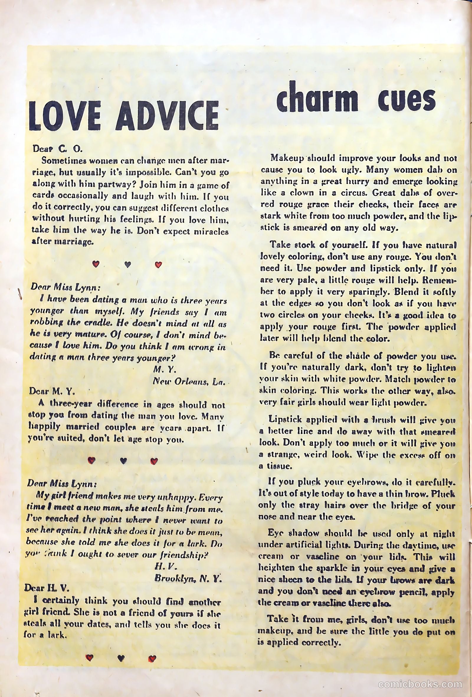 Top Love Stories #16 (1954) — page 12 of 37