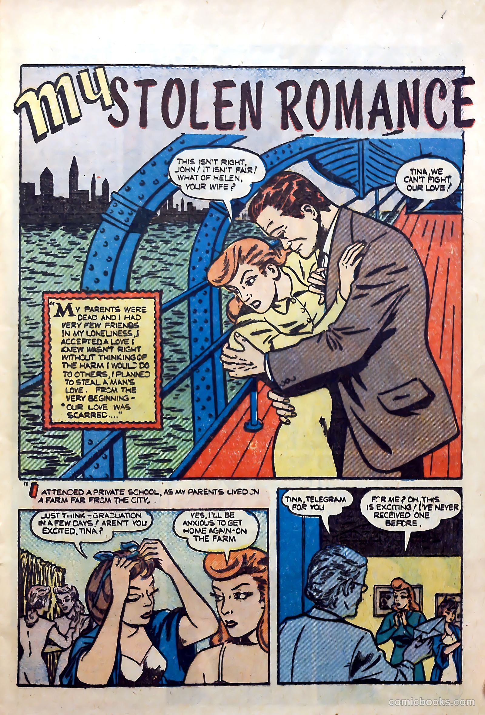 Top Love Stories #16 (1954) — page 13 of 37