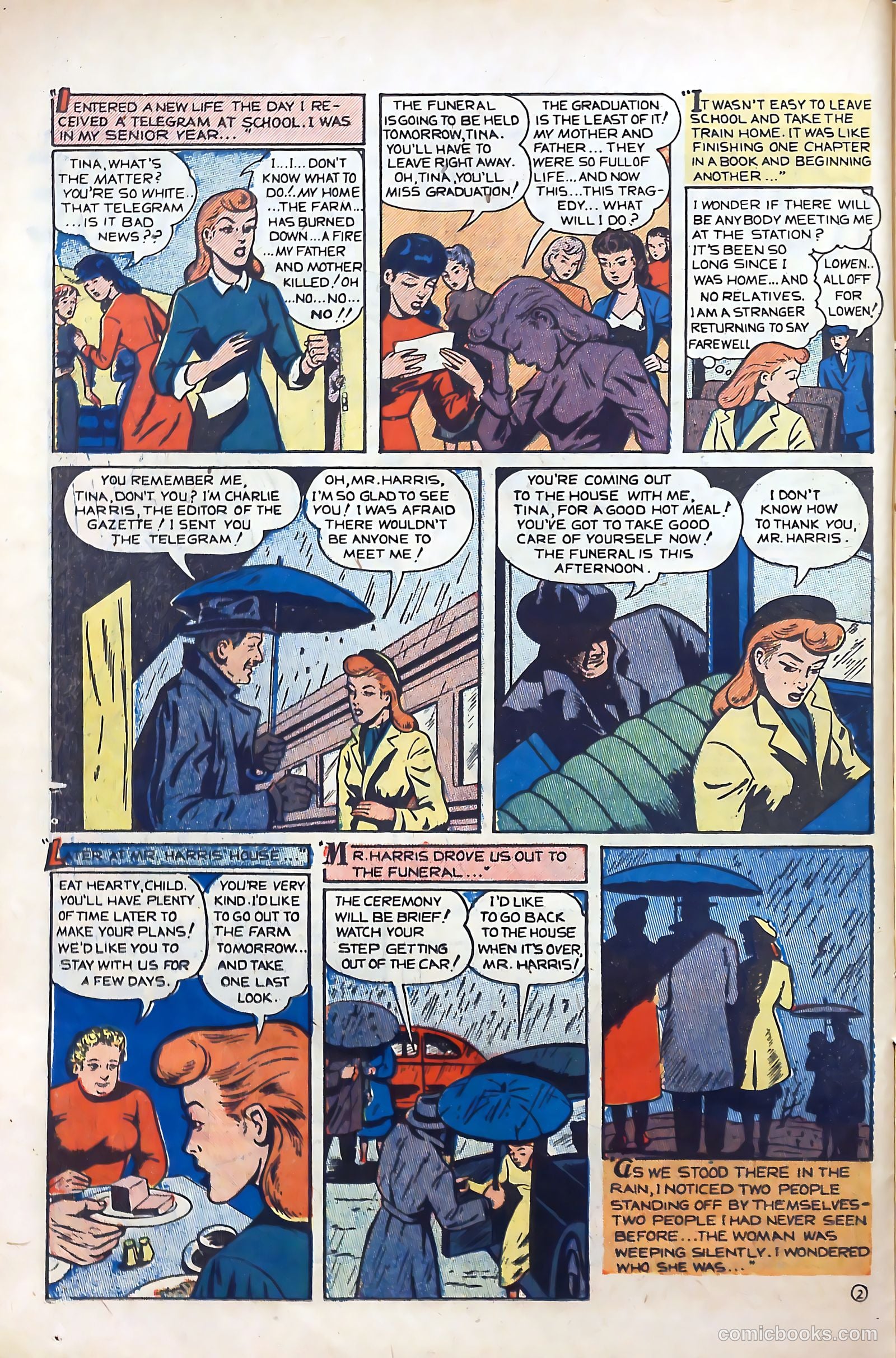 Top Love Stories #16 (1954) — page 14 of 37