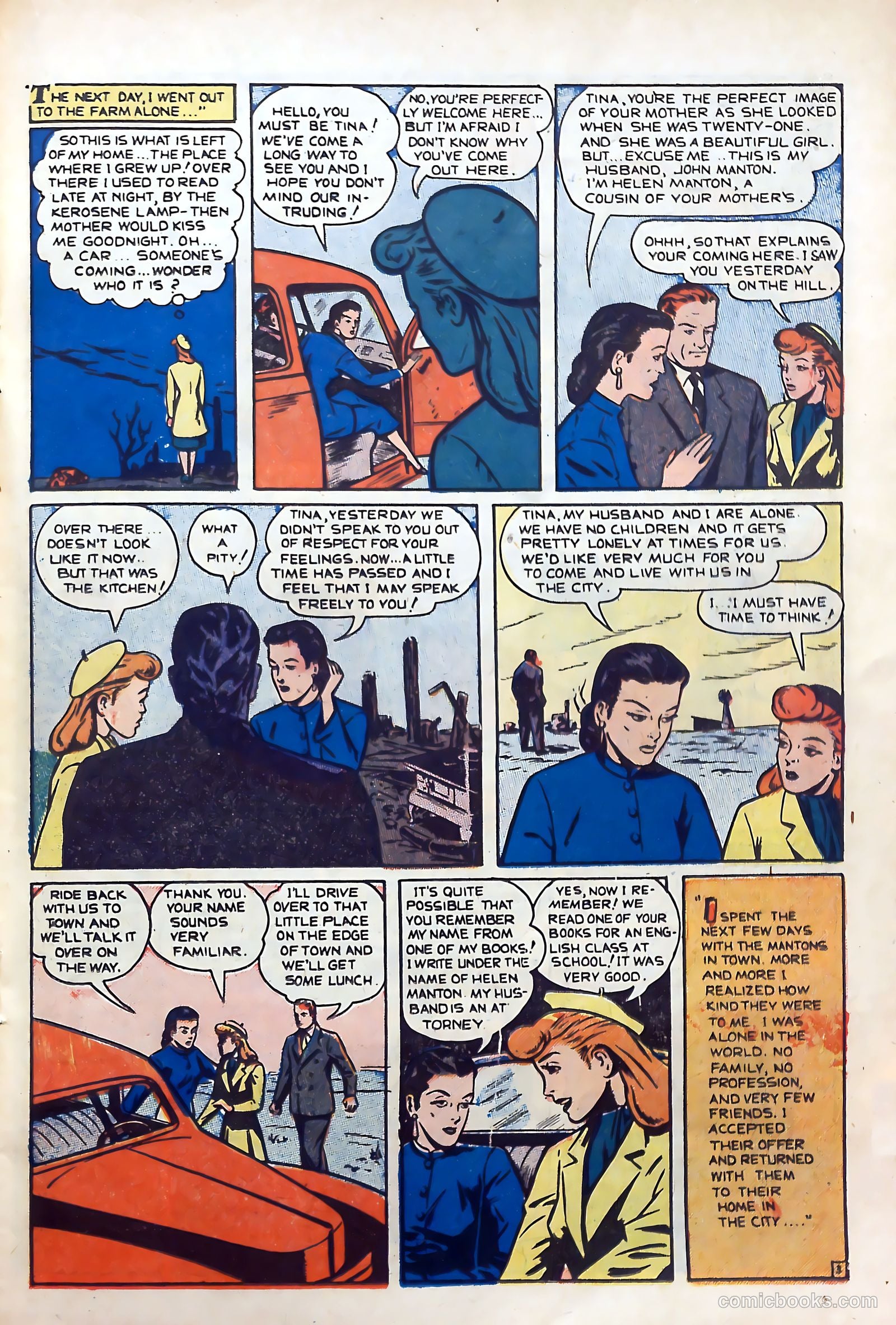 Top Love Stories #16 (1954) — page 15 of 37