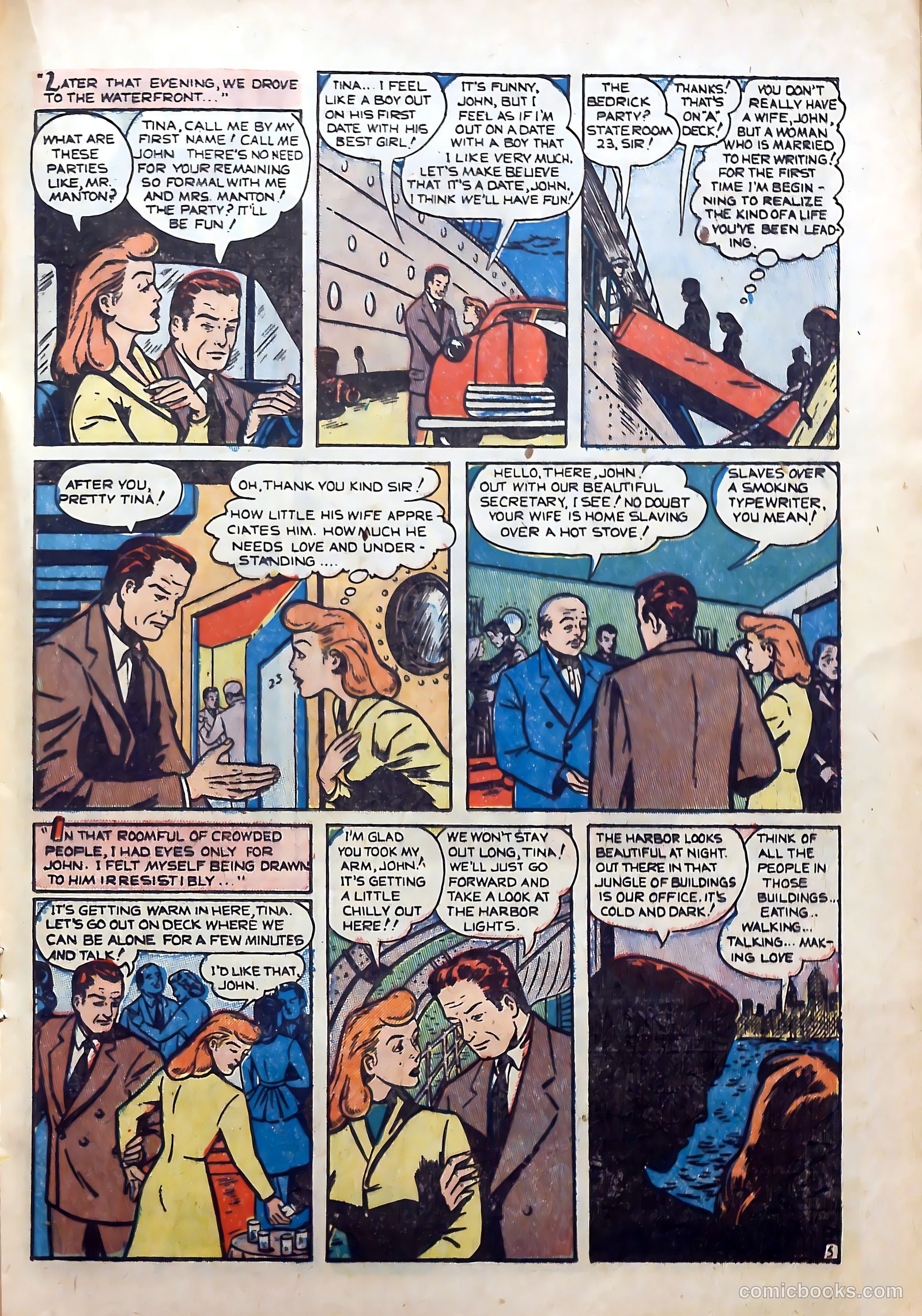Top Love Stories #16 (1954) — page 17 of 37