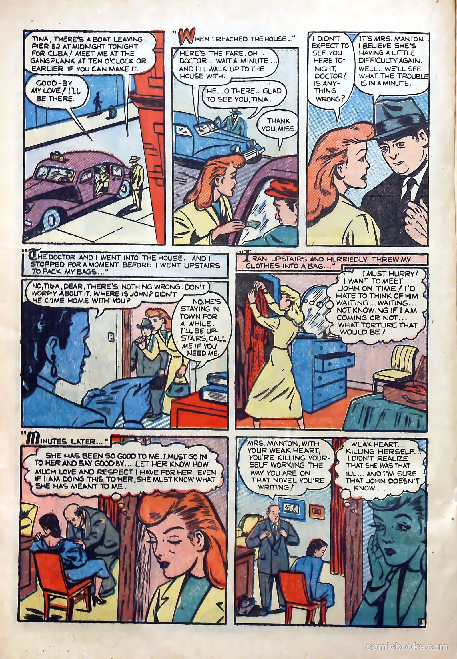 Top Love Stories #16 (1954) — page 20 of 37
