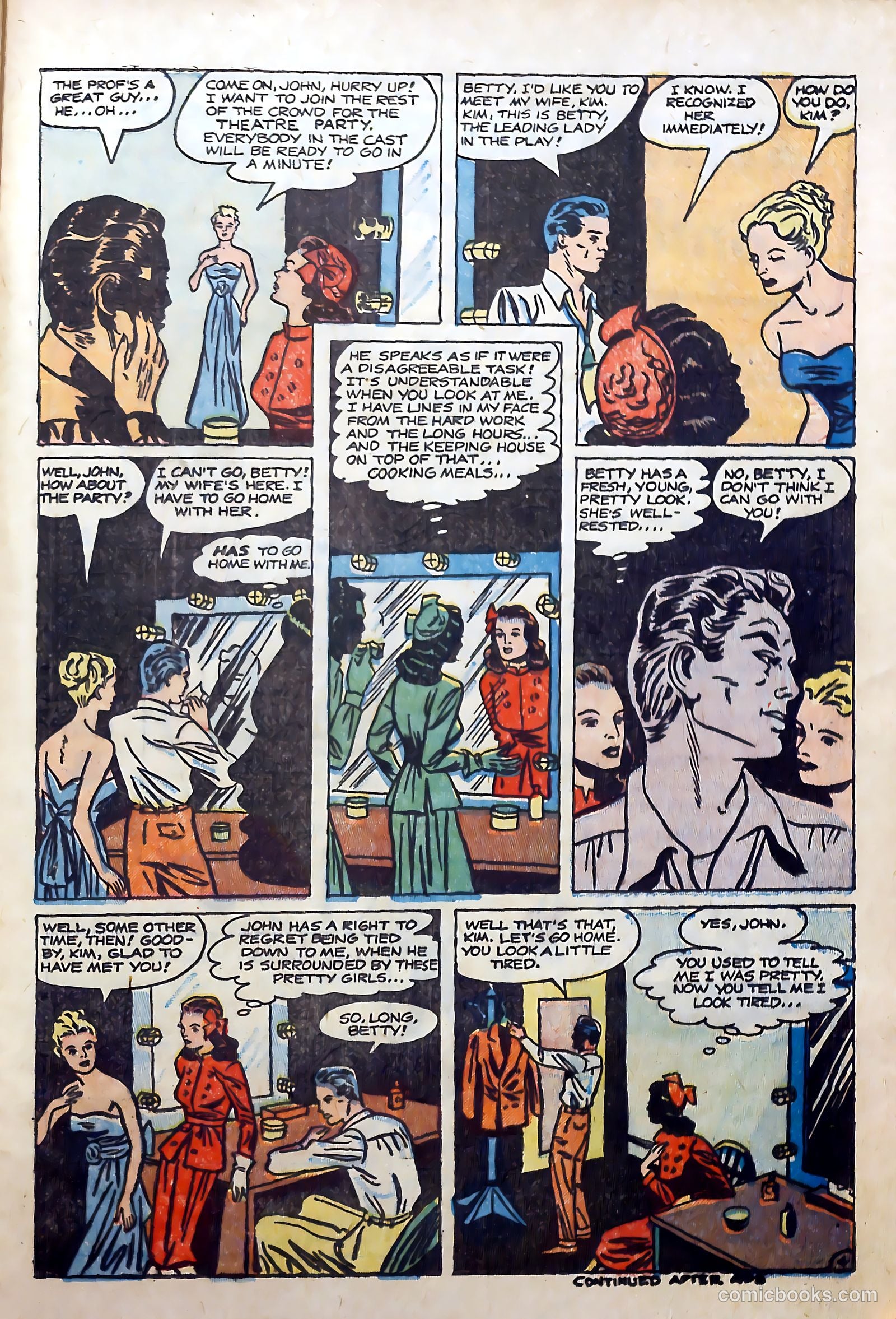 Top Love Stories #16 (1954) — page 25 of 37
