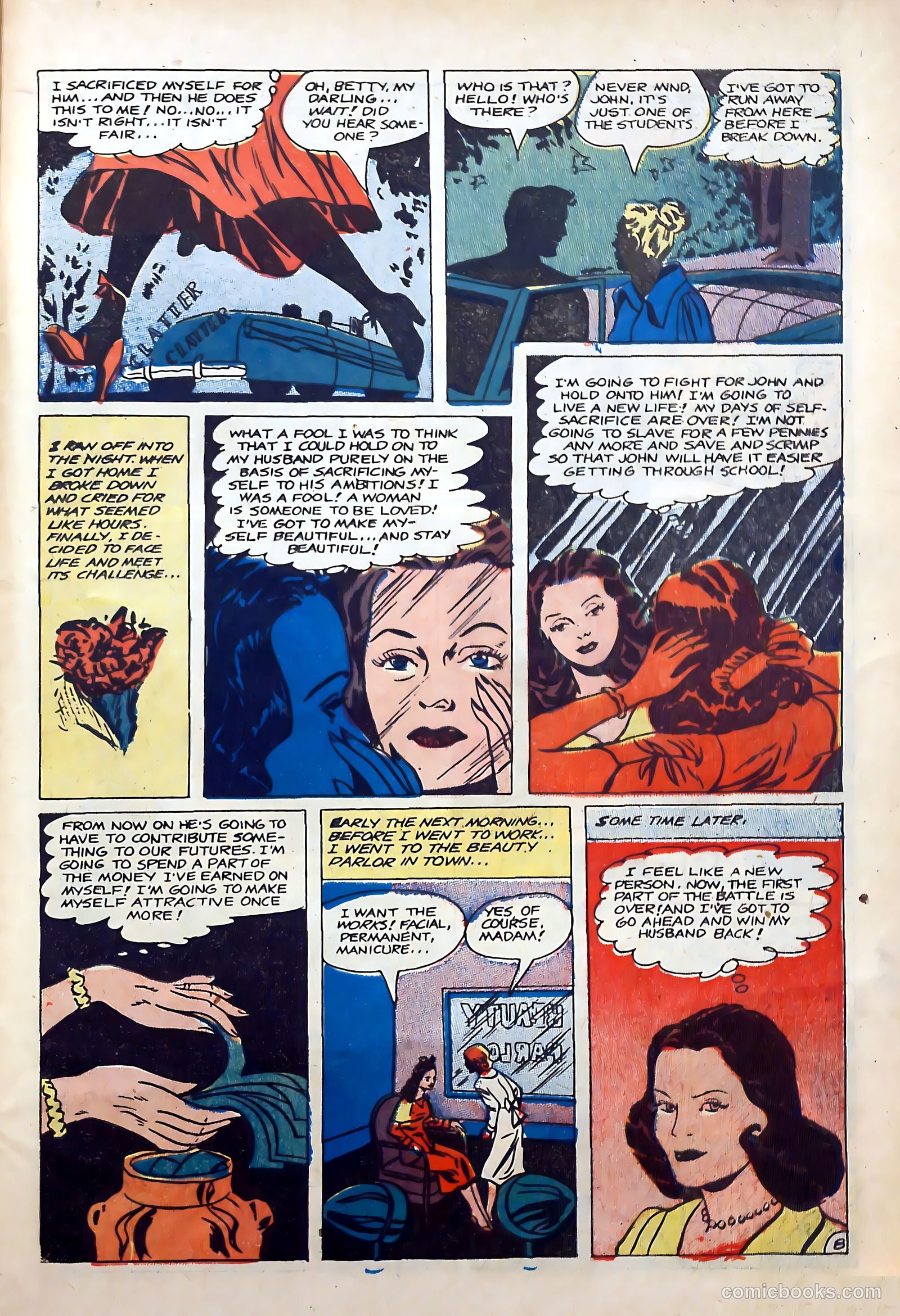 Top Love Stories #16 (1954) — page 31 of 37