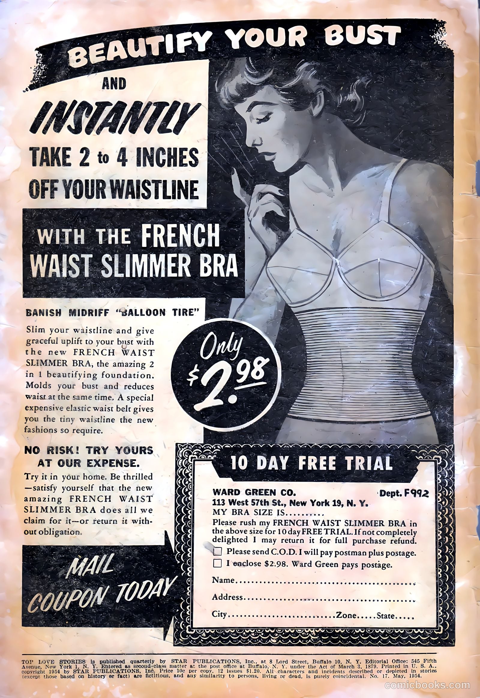 Top Love Stories #17 (1954) — page 2 of 36