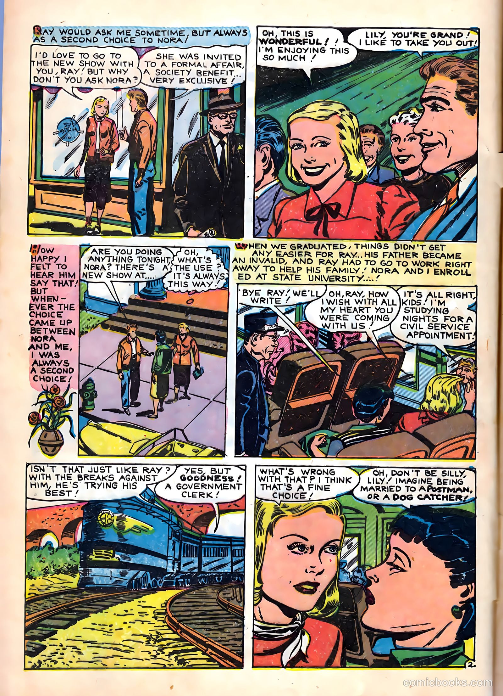 Top Love Stories #17 (1954) — page 4 of 36