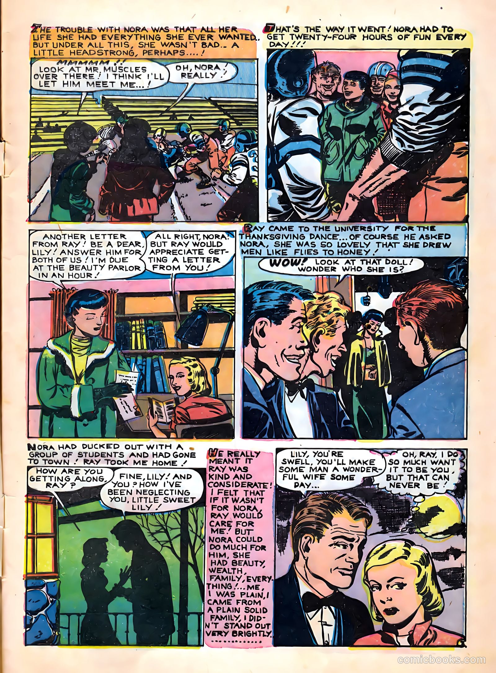 Top Love Stories #17 (1954) — page 5 of 36
