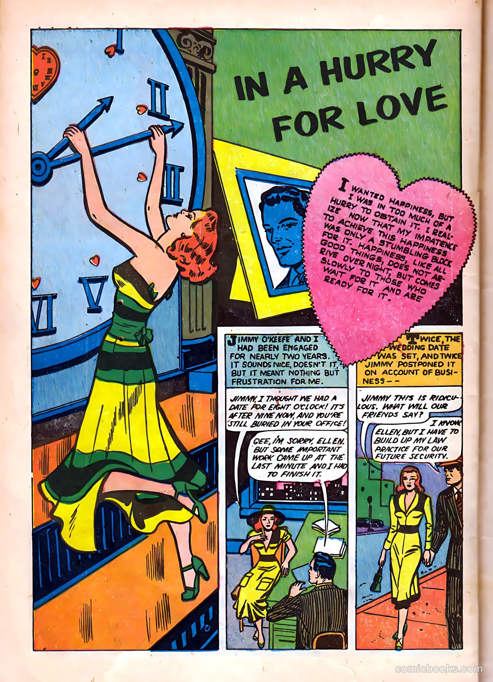 Top Love Stories #17 (1954) — page 22 of 36