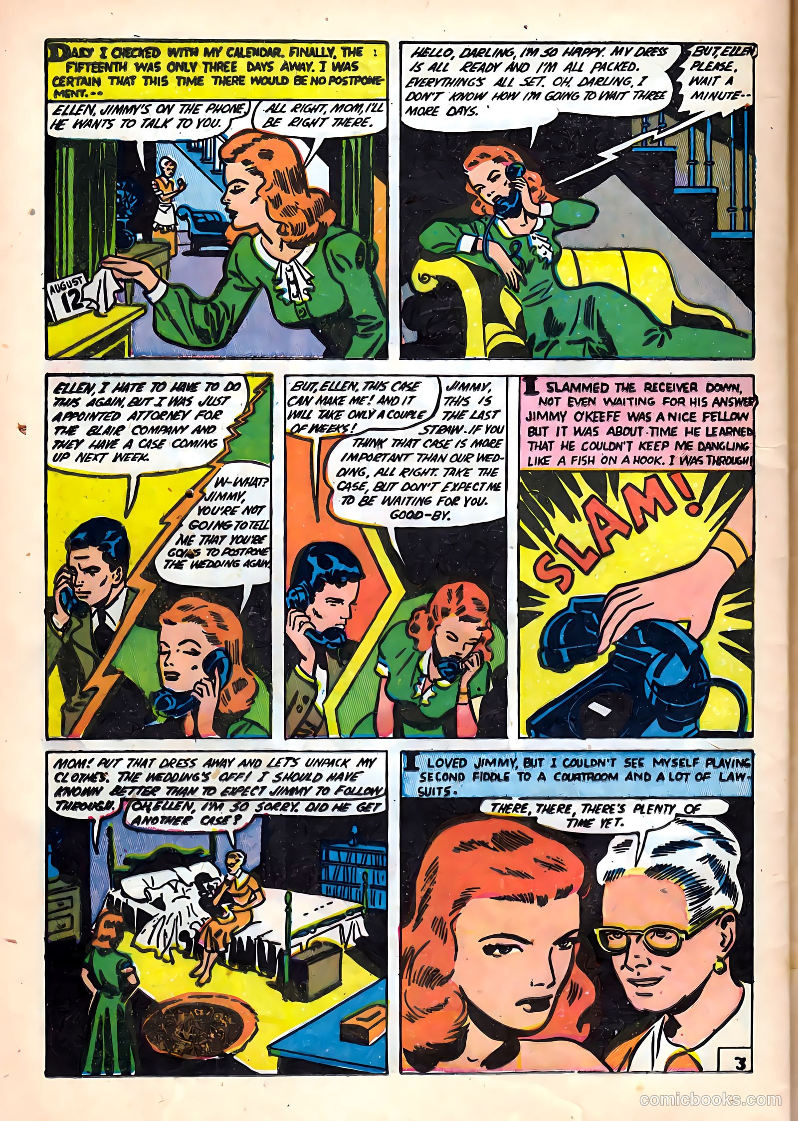 Top Love Stories #17 (1954) — page 24 of 36