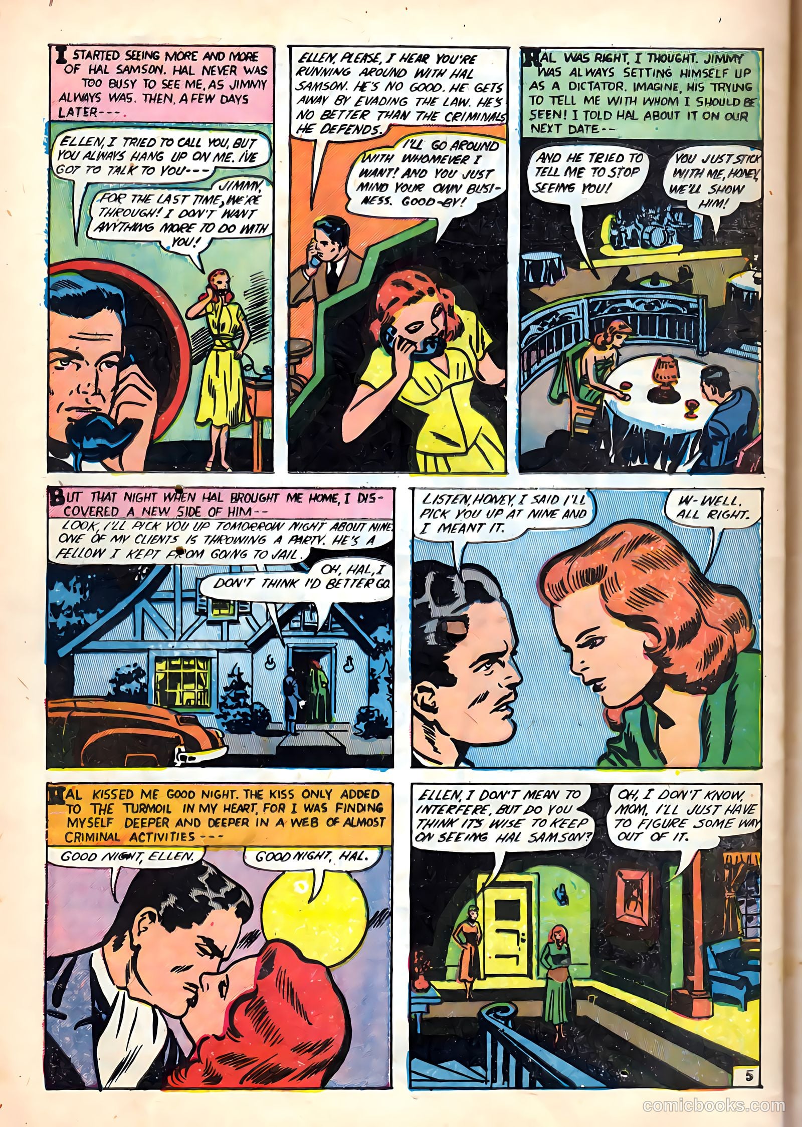 Top Love Stories #17 (1954) — page 28 of 36