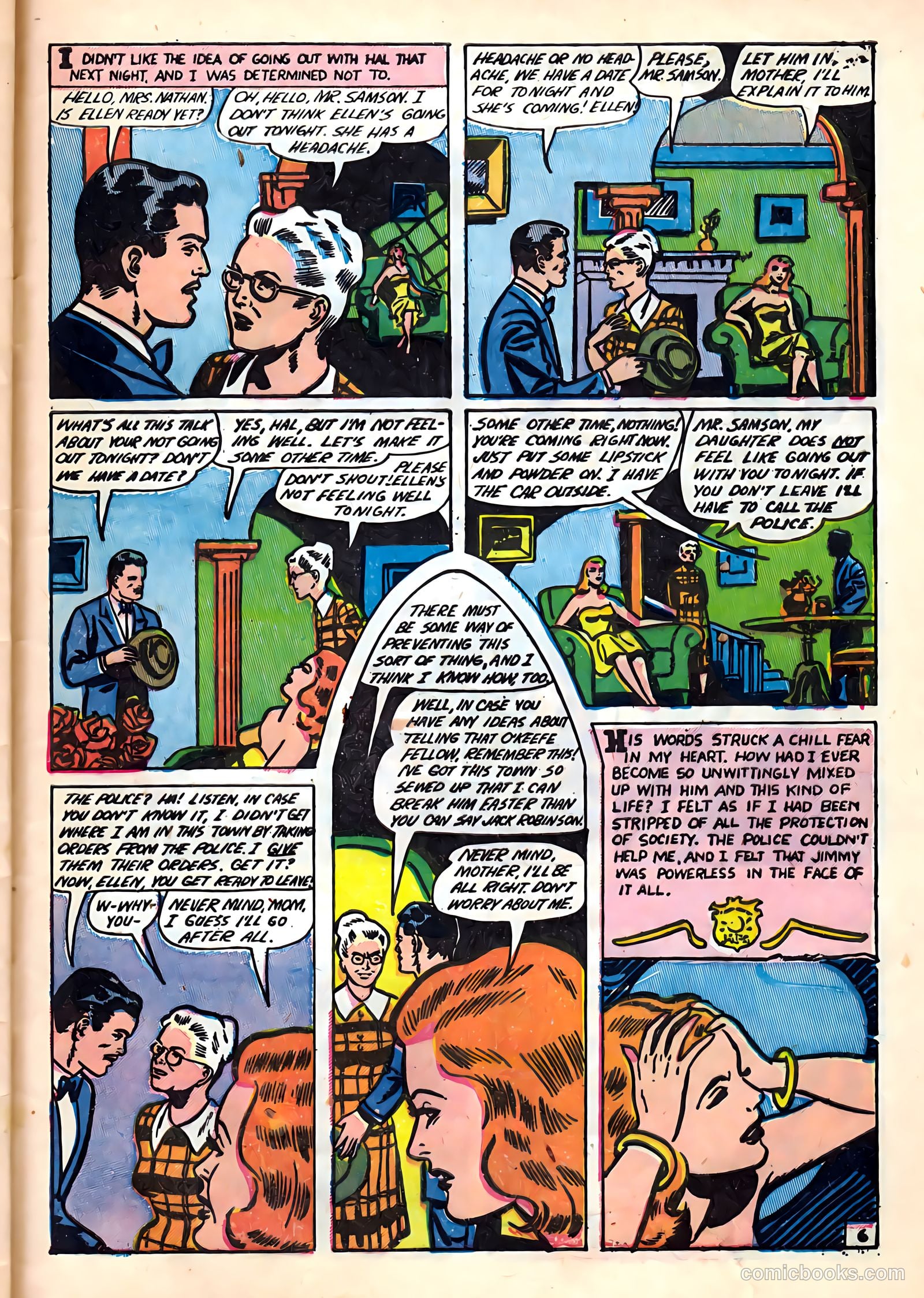 Top Love Stories #17 (1954) — page 29 of 36