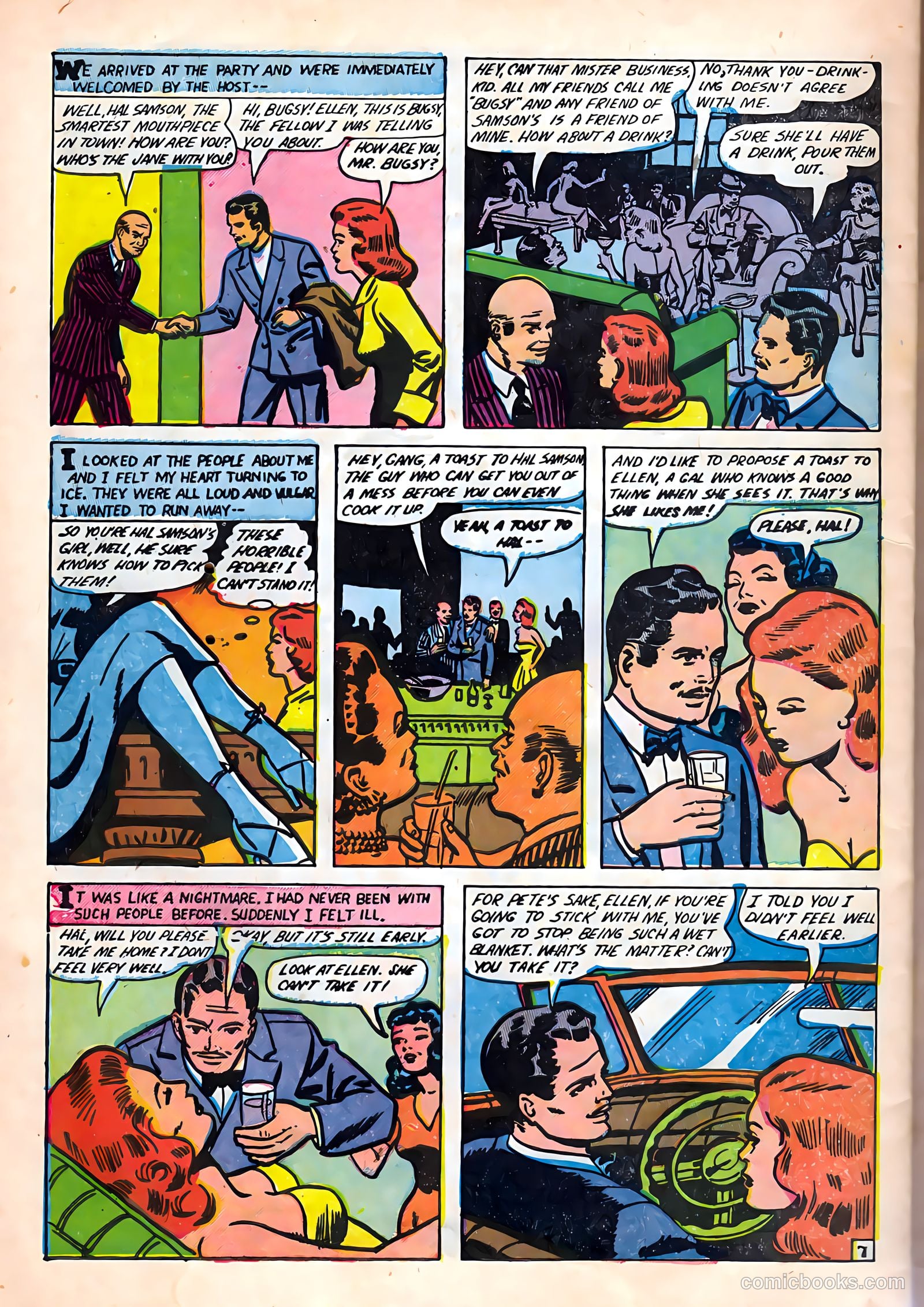 Top Love Stories #17 (1954) — page 30 of 36
