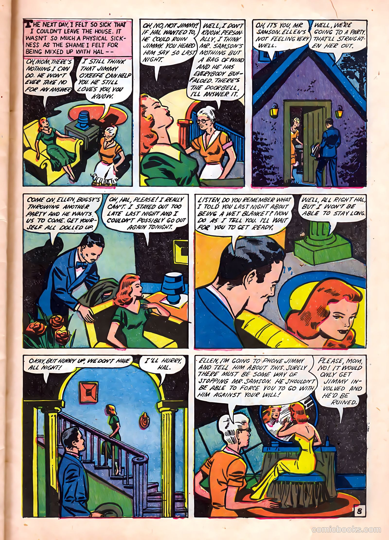 Top Love Stories #17 (1954) — page 31 of 36