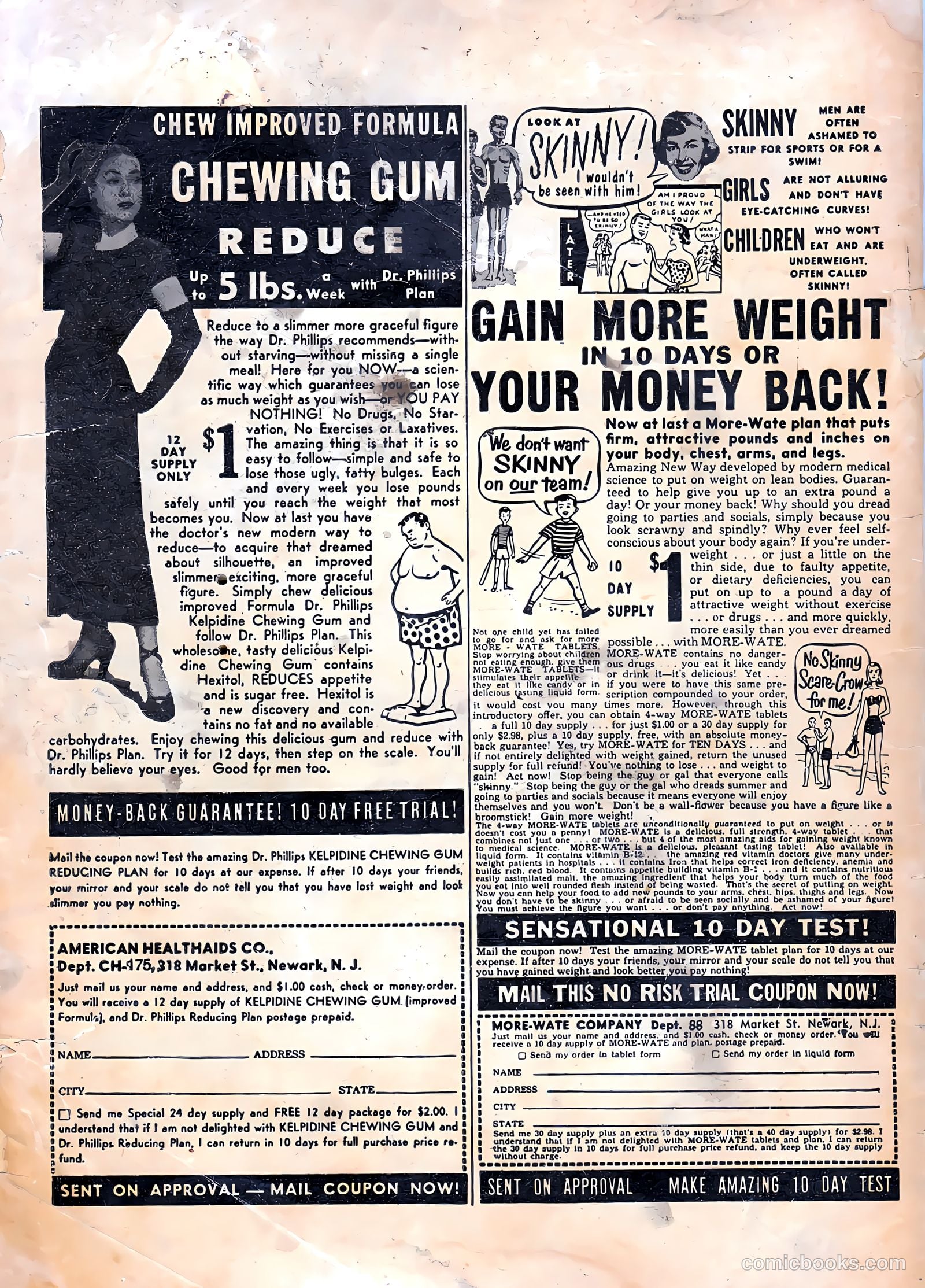Top Love Stories #17 (1954) — page 36 of 36