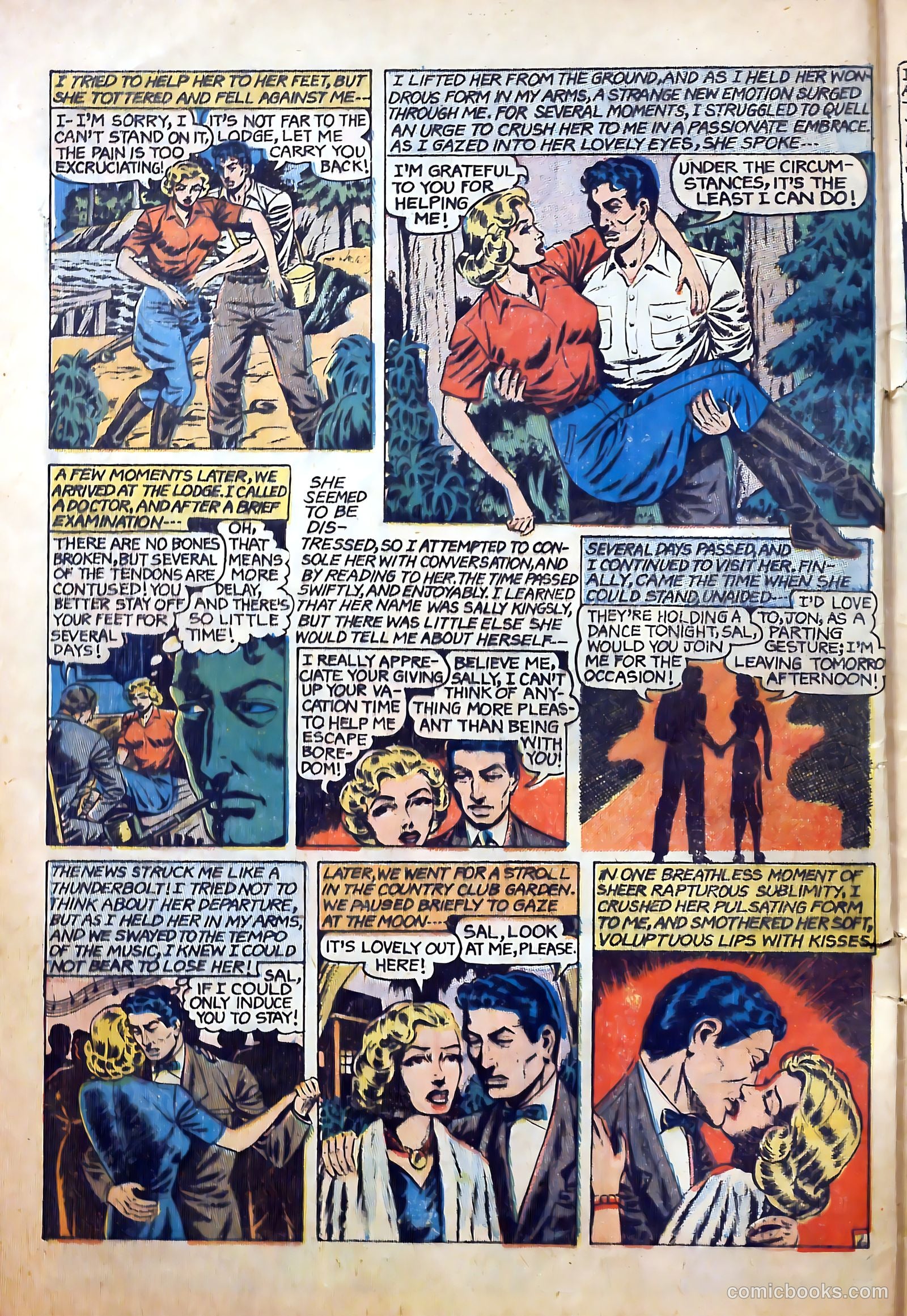 Top Love Stories #18 (1954) — page 4 of 36