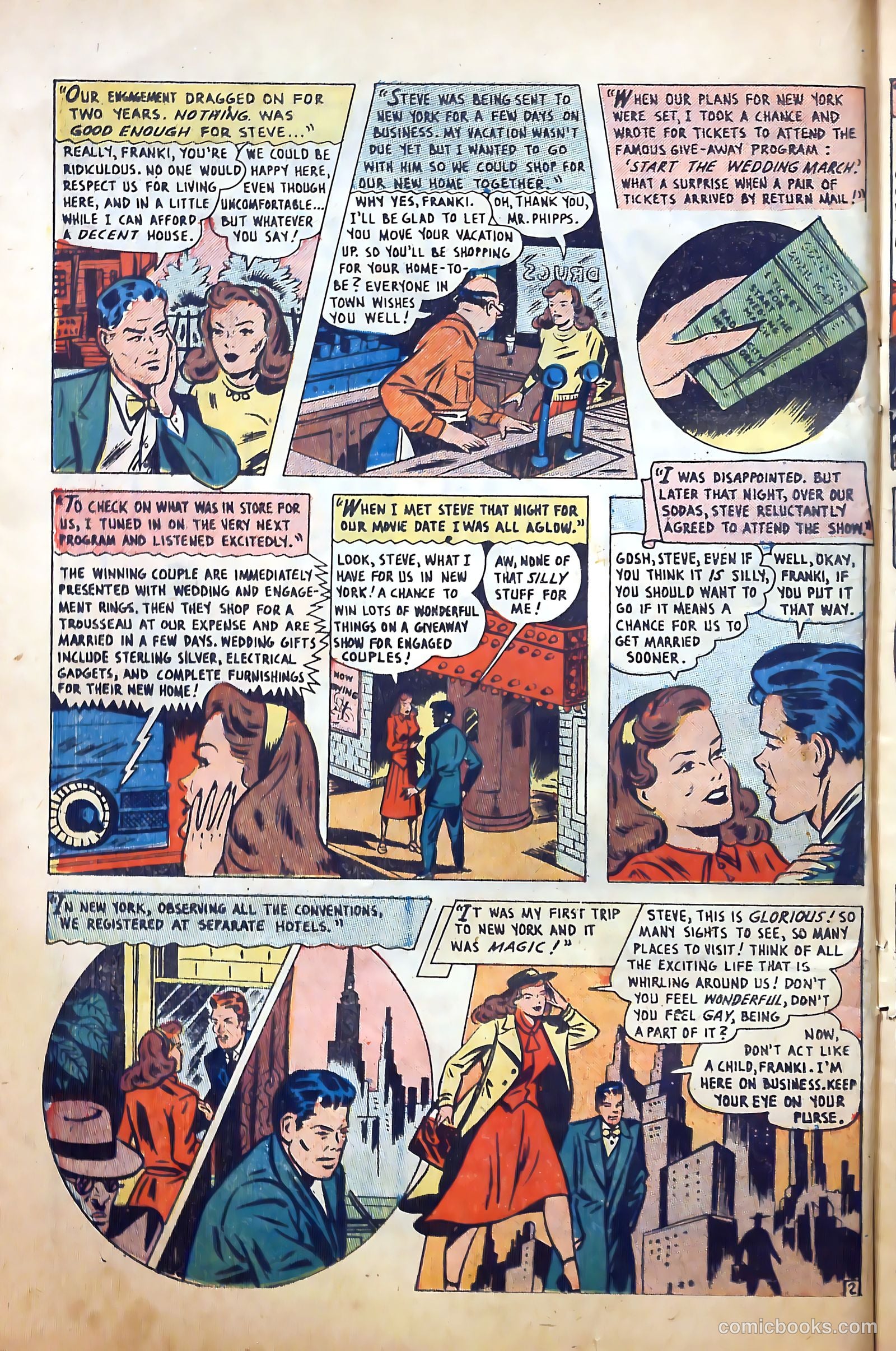 Top Love Stories #18 (1954) — page 14 of 36